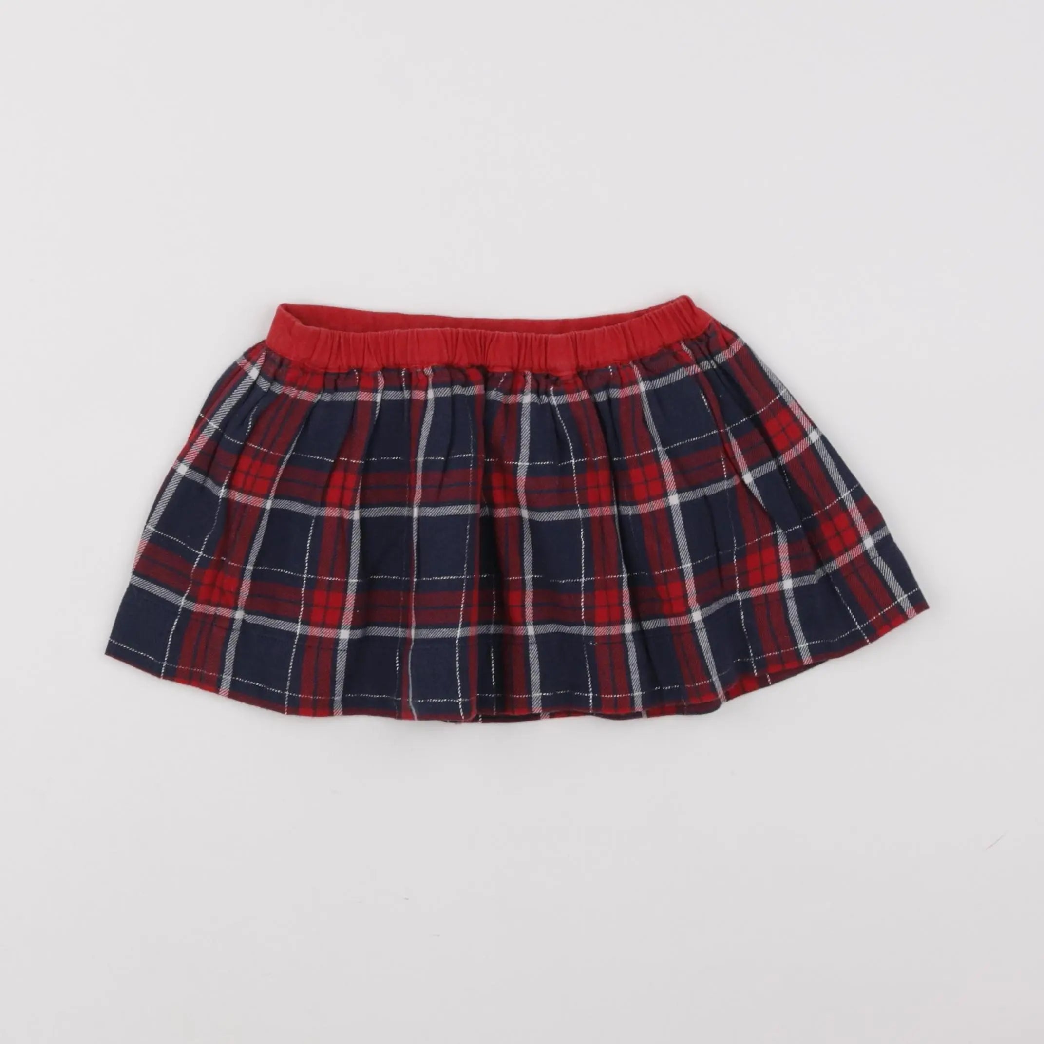 Vertbaudet - jupe réversible multicolore - 2 ans