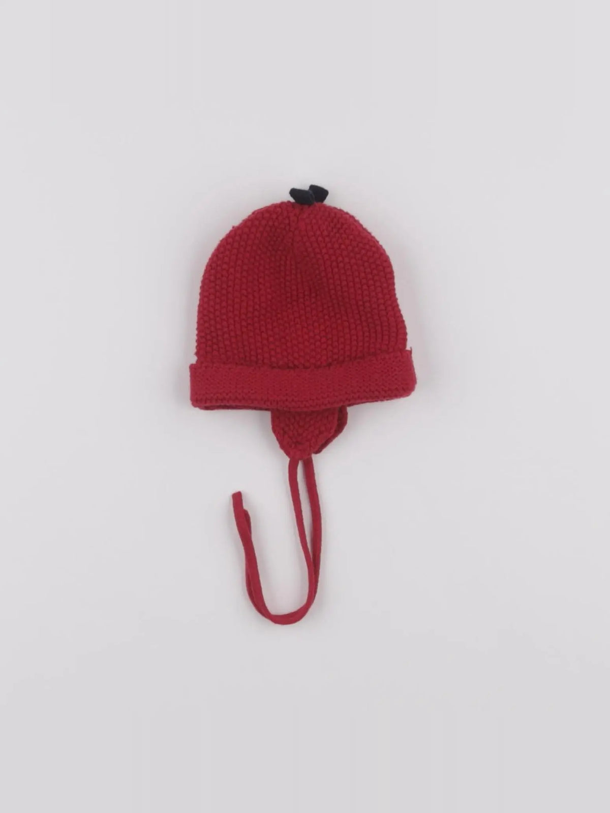 Jacadi - bonnet rouge - 1/3 mois