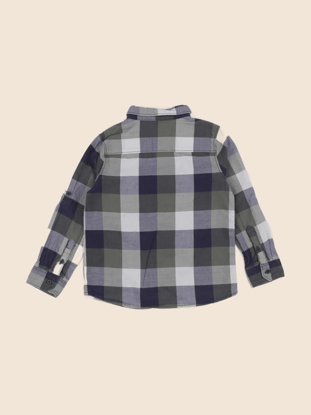 Okaidi - chemise bleu, vert - 3 ans