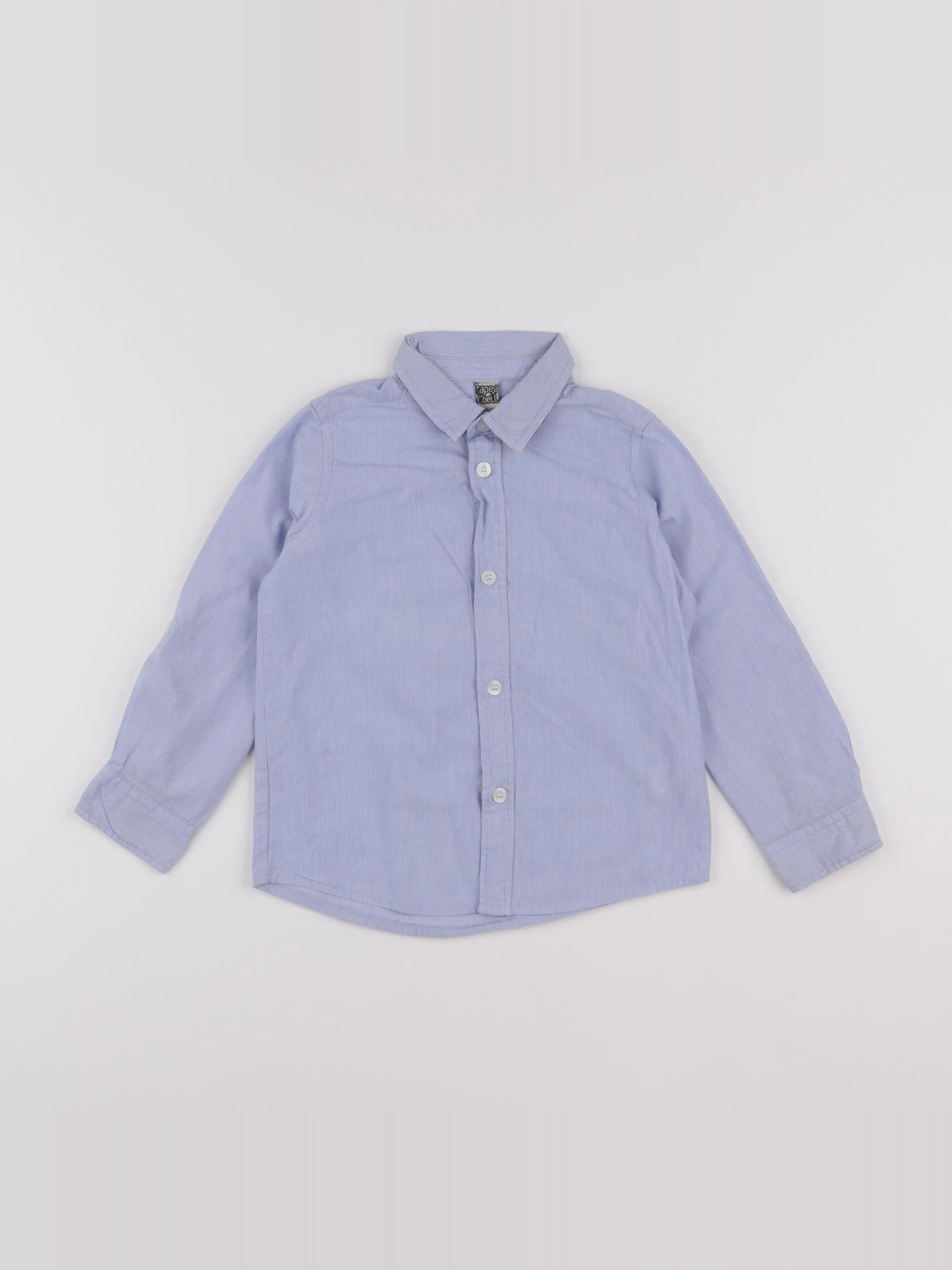 Tape à l'oeil - chemise bleu - 4 ans