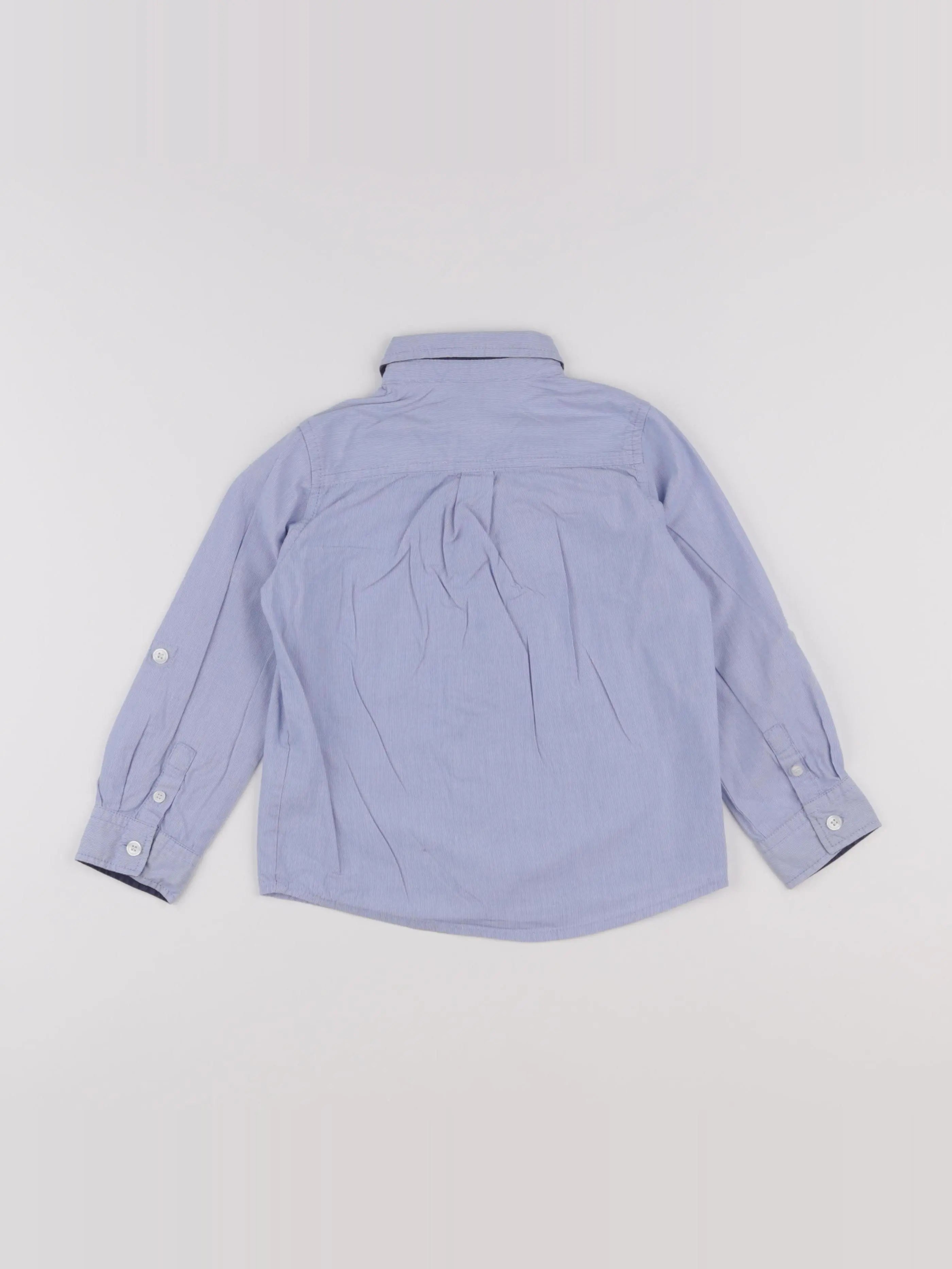 Tape à l'oeil - chemise bleu - 4 ans