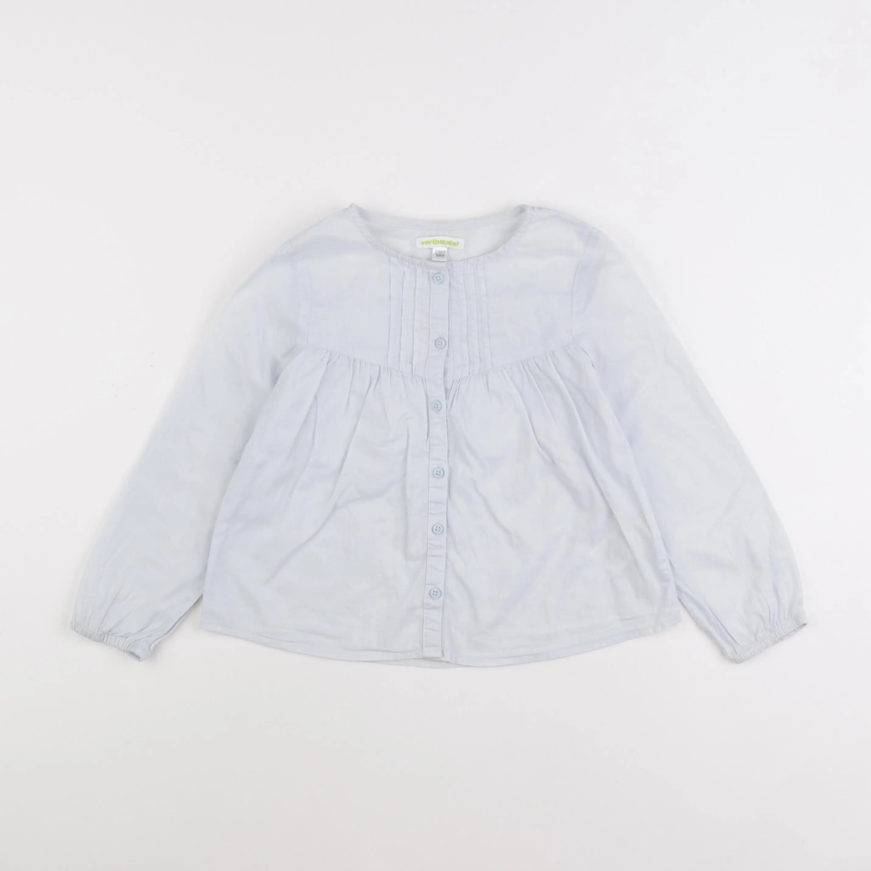 Vertbaudet - blouse bleu - 6 ans