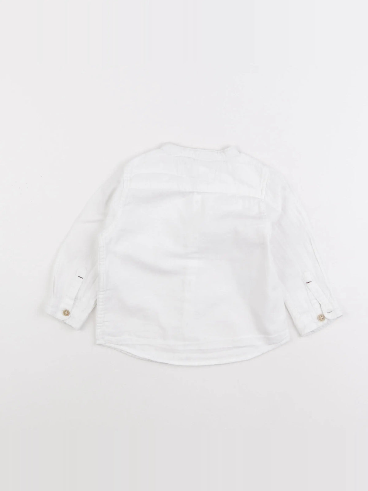 Zara - chemise blanc - 12/18 mois