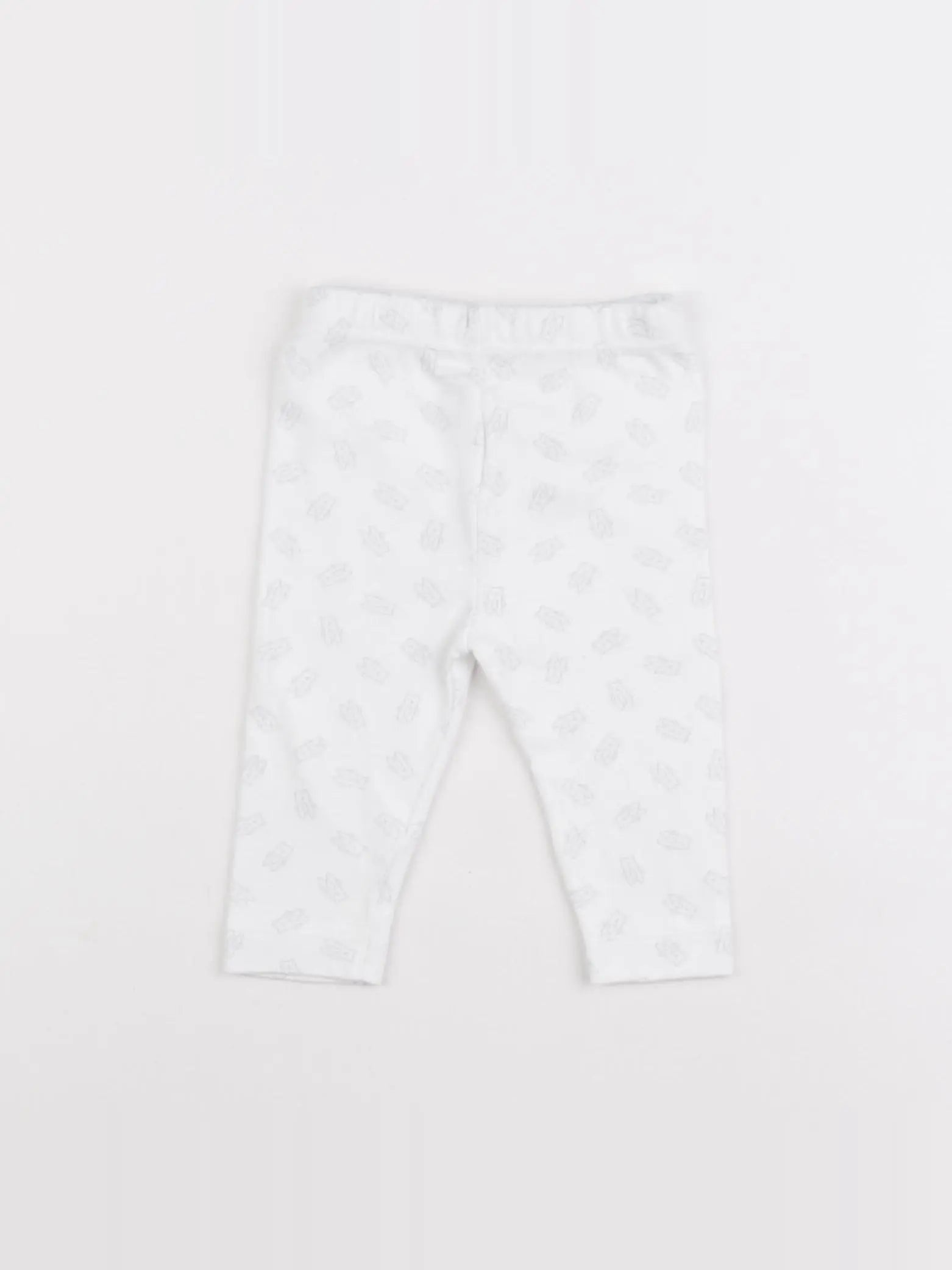 Boutchou - legging blanc - 3 mois