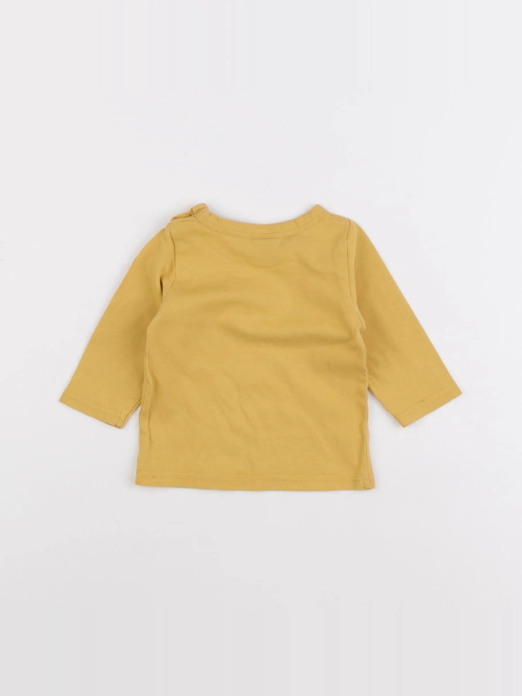Tape à l'oeil - tee-shirt jaune - 3 mois