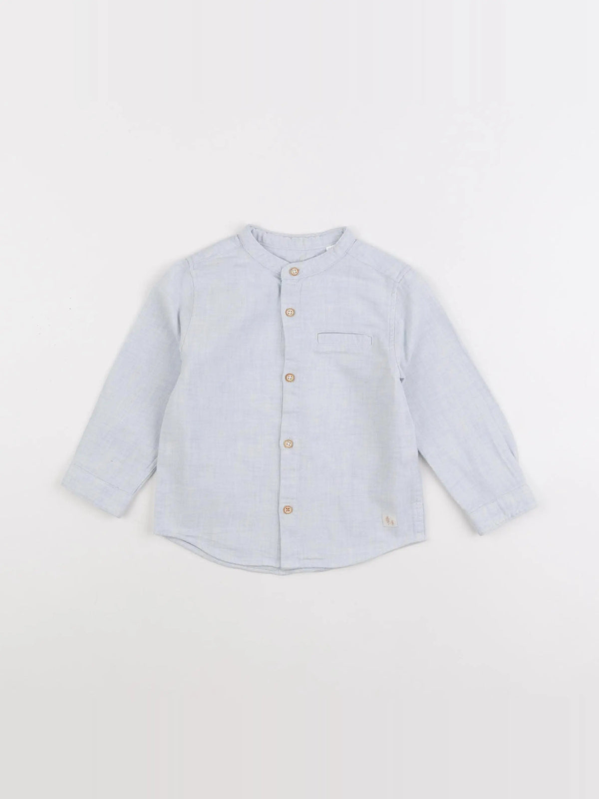 Zara - chemise bleu - 12/18 mois