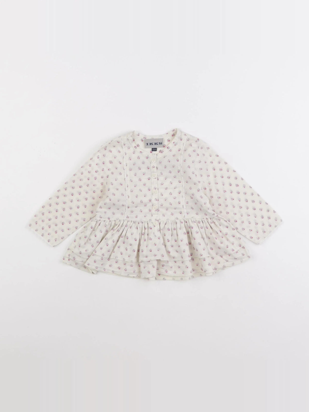 IKKS - blouse beige - 12 mois