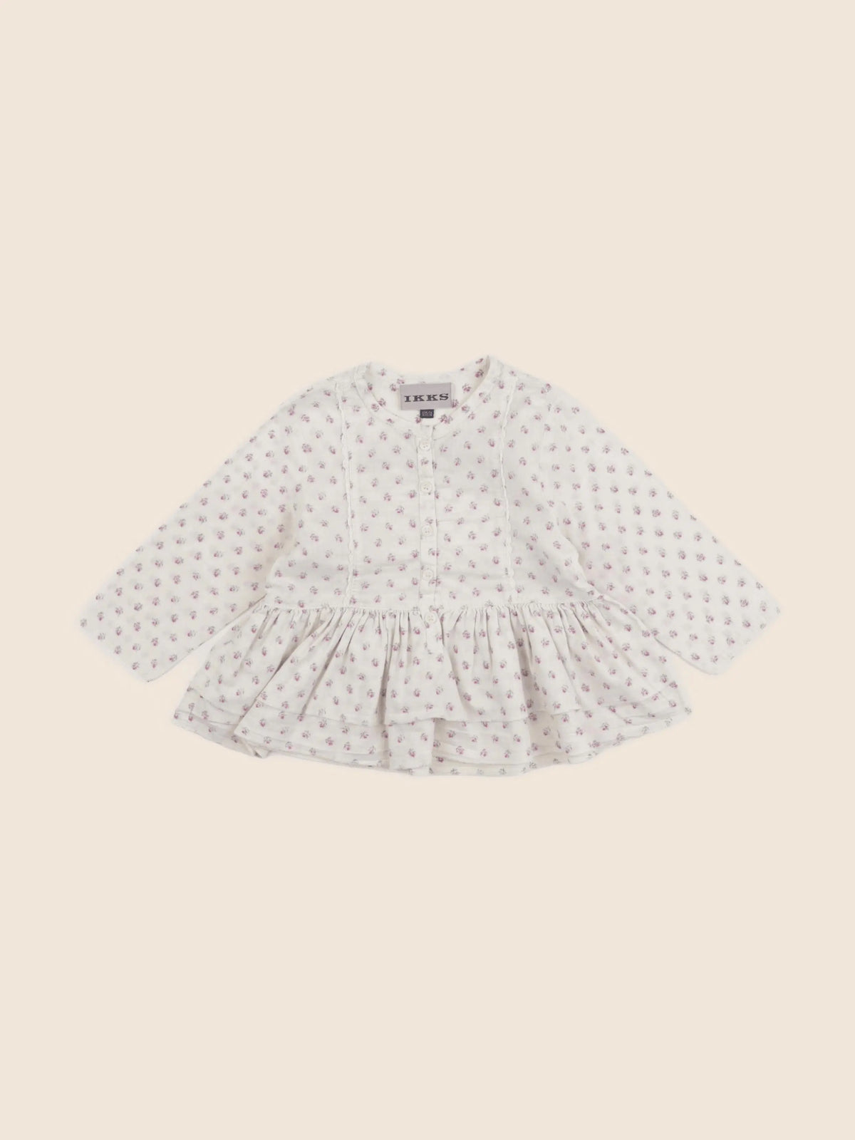 IKKS - blouse beige - 12 mois