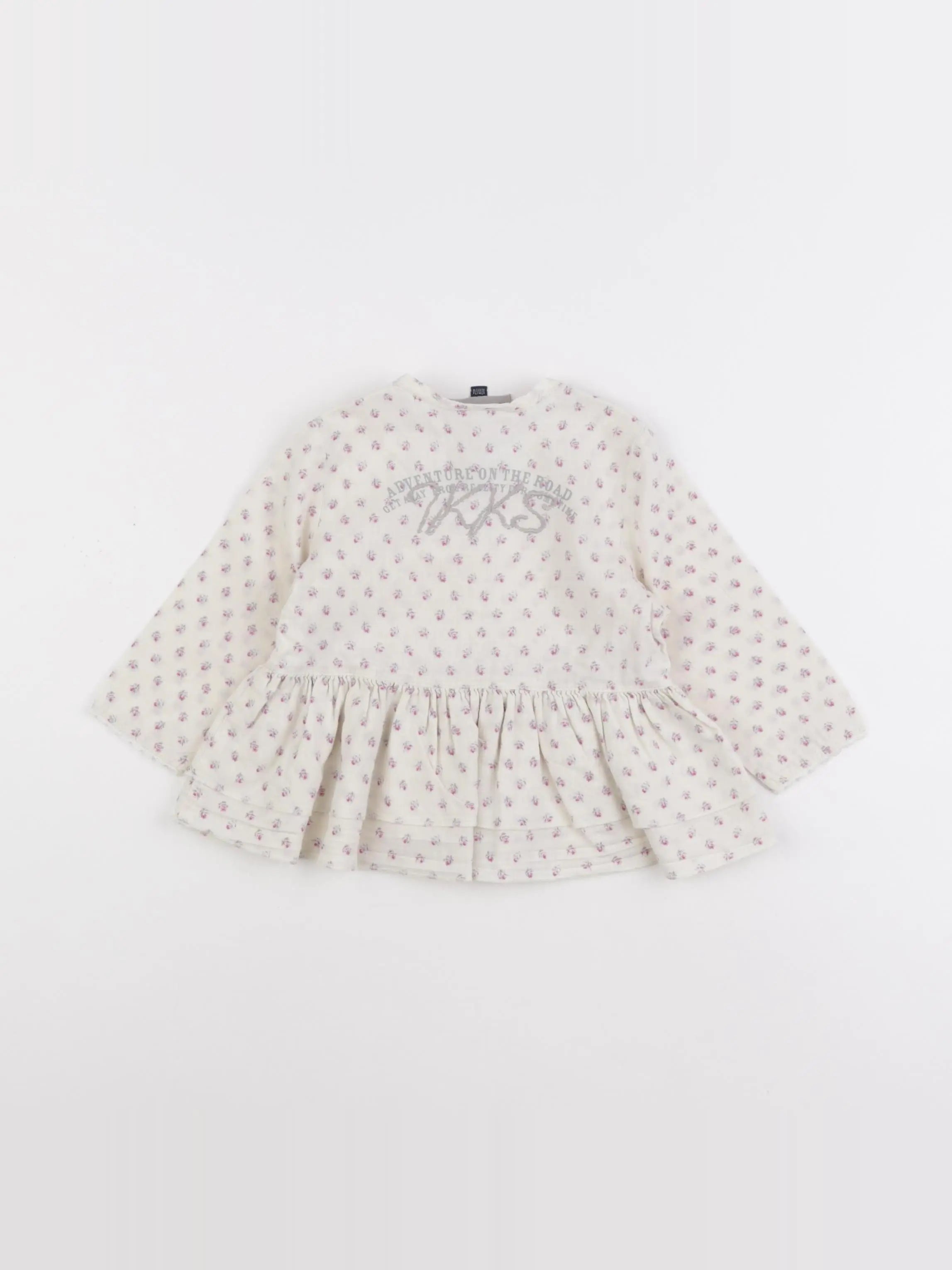 IKKS - blouse beige - 12 mois