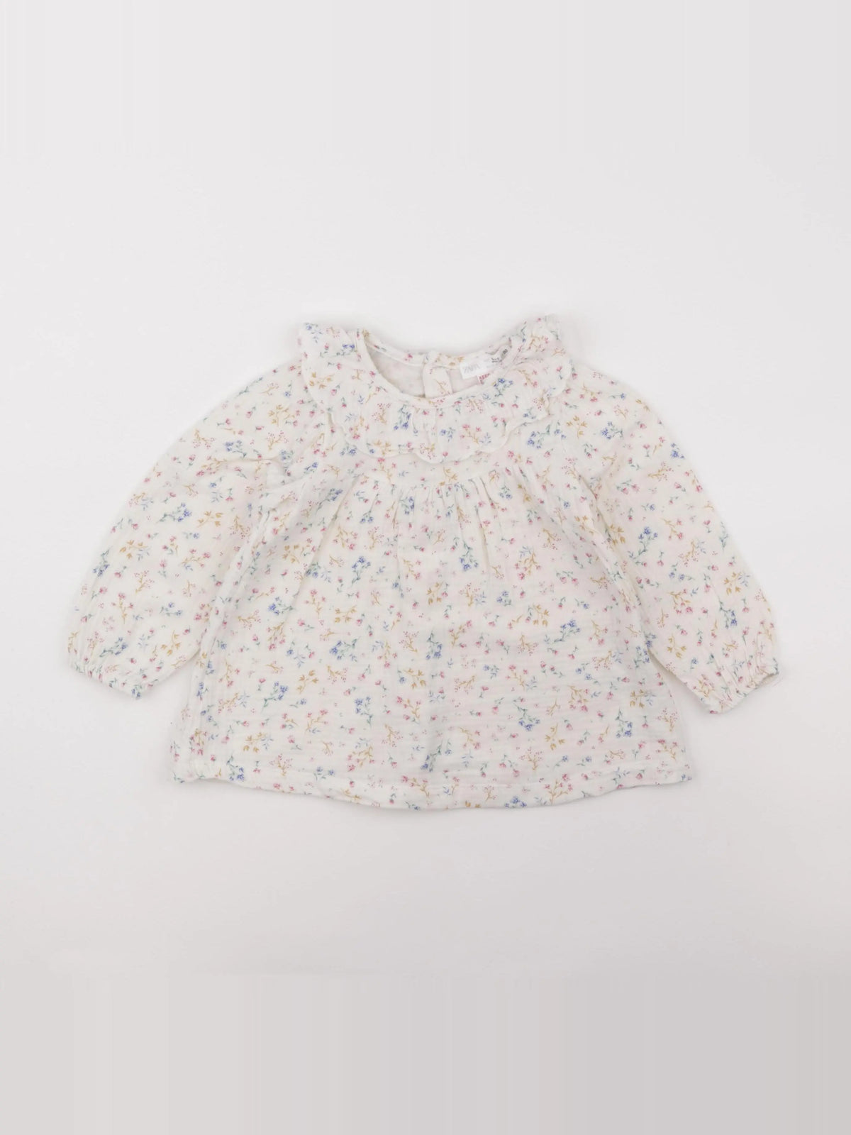 Zara - blouse beige - 9/12 mois