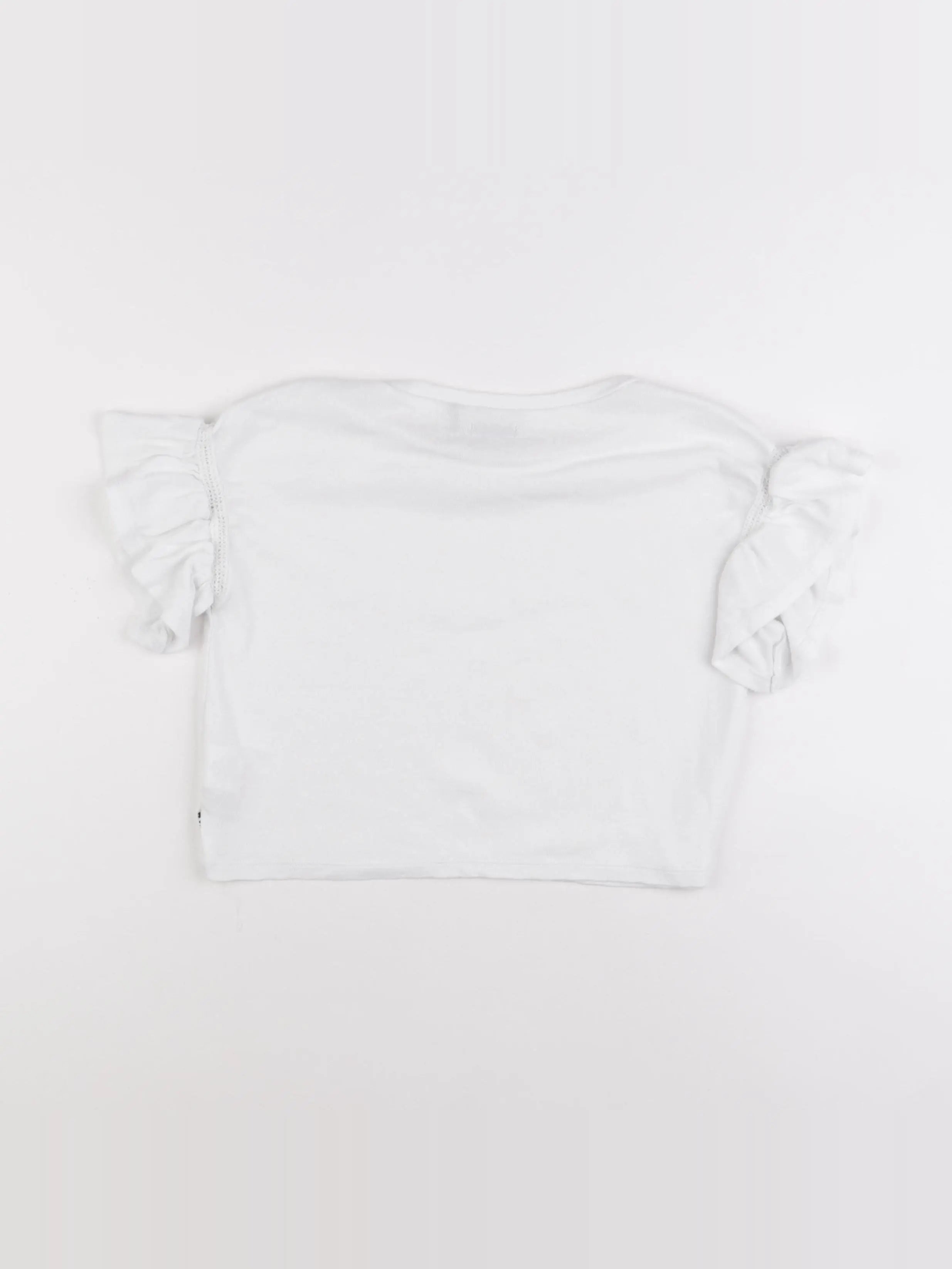 IKKS - tee-shirt blanc - 8 ans