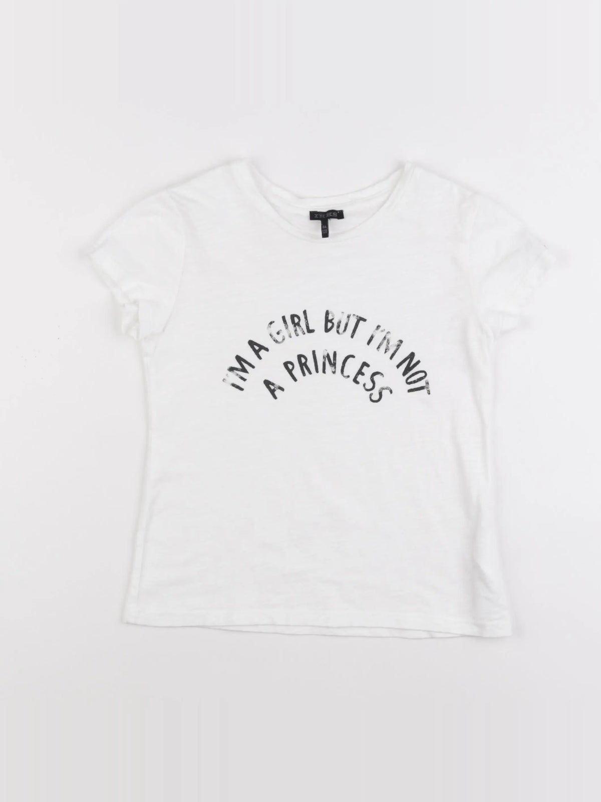 IKKS - tee-shirt blanc - 8 ans