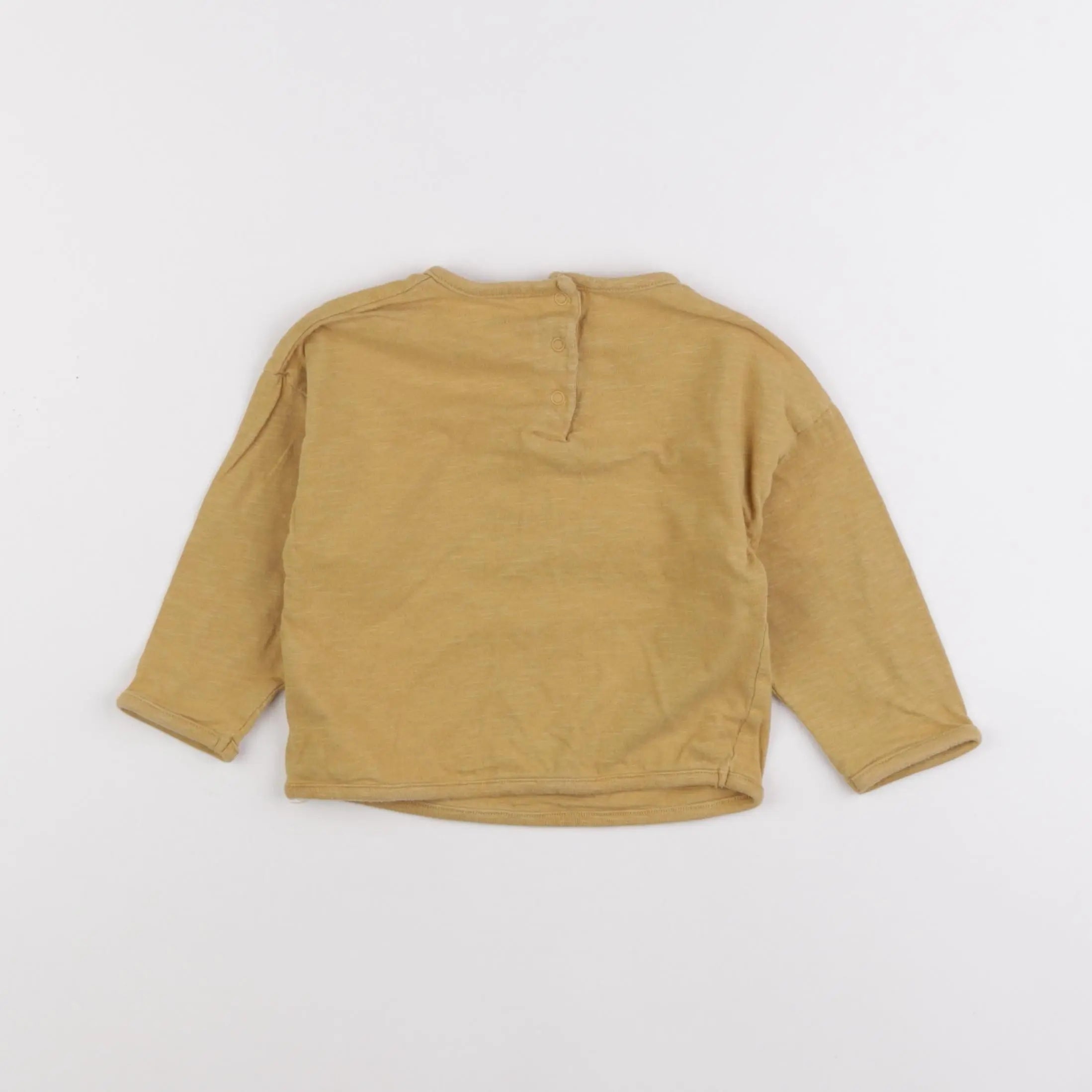 Vertbaudet - tee-shirt jaune - 18 mois