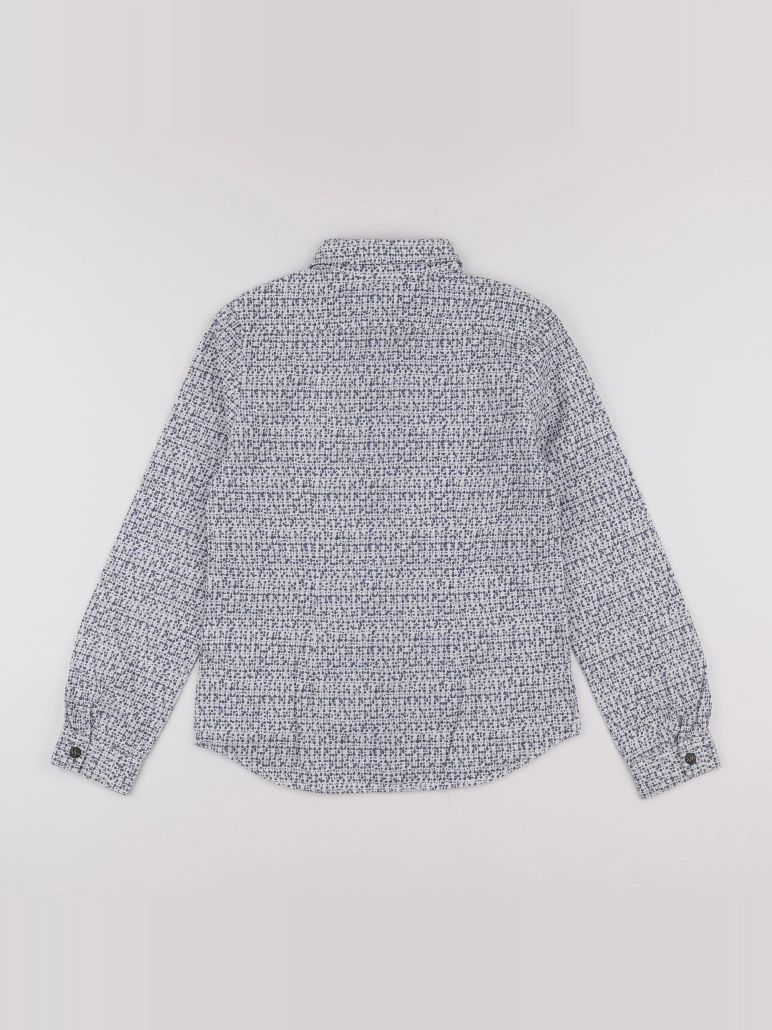 IKKS - chemise blanc, bleu - 10 ans