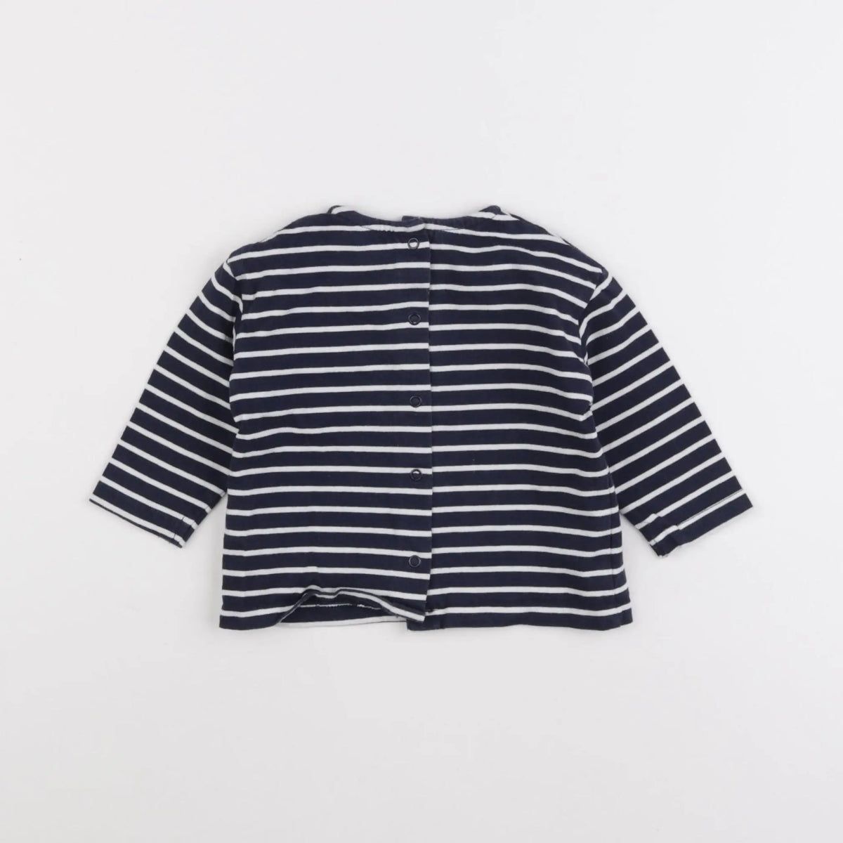 Vertbaudet - tee-shirt bleu - 9 mois