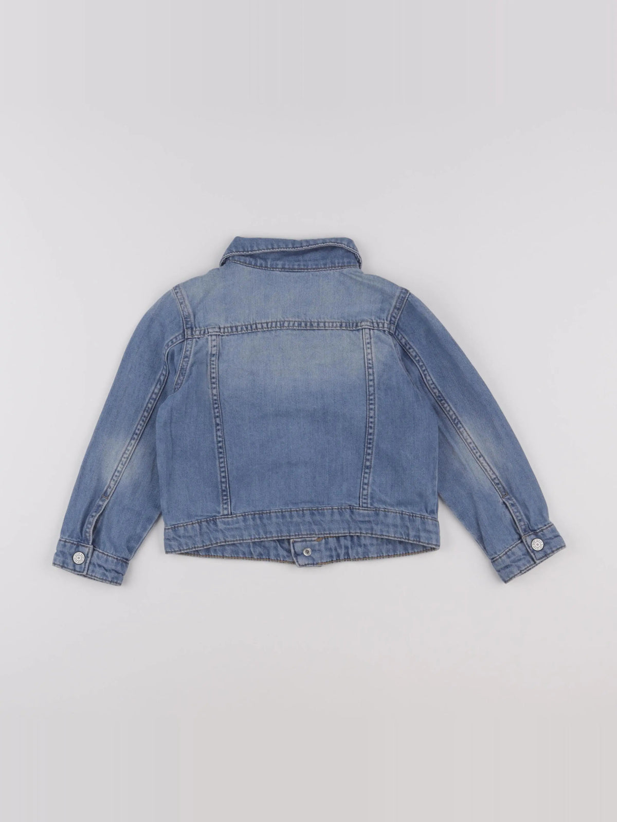 H&M - veste bleu - 3/4 ans