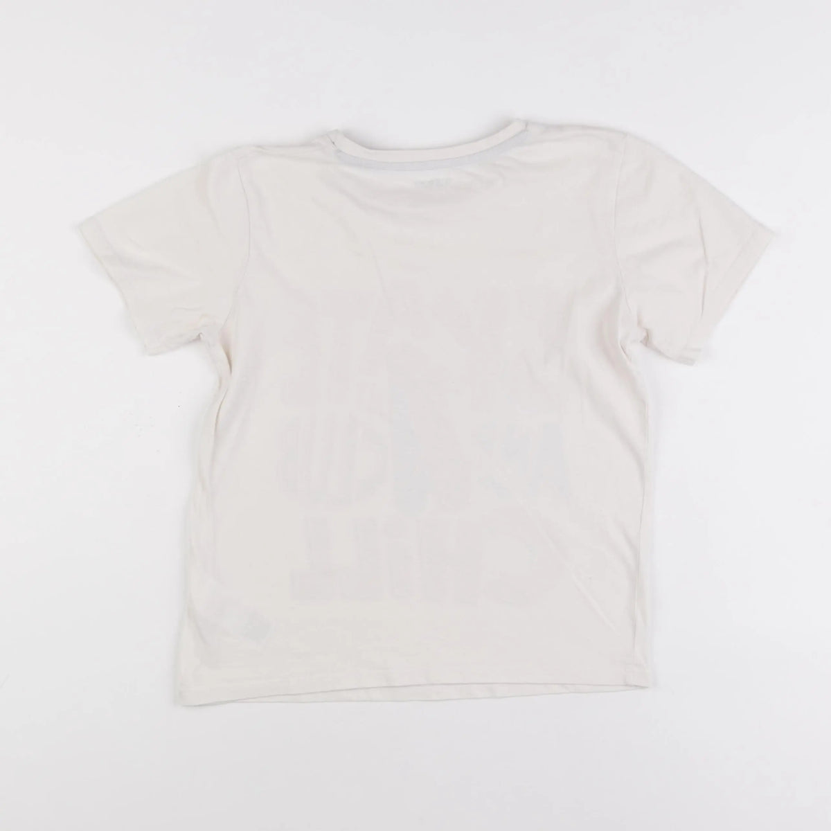 Vertbaudet - tee-shirt beige - 10 ans