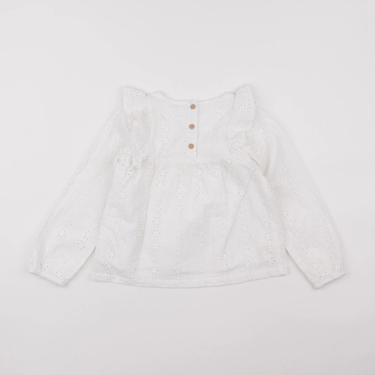 Vertbaudet - blouse blanc - 6 ans