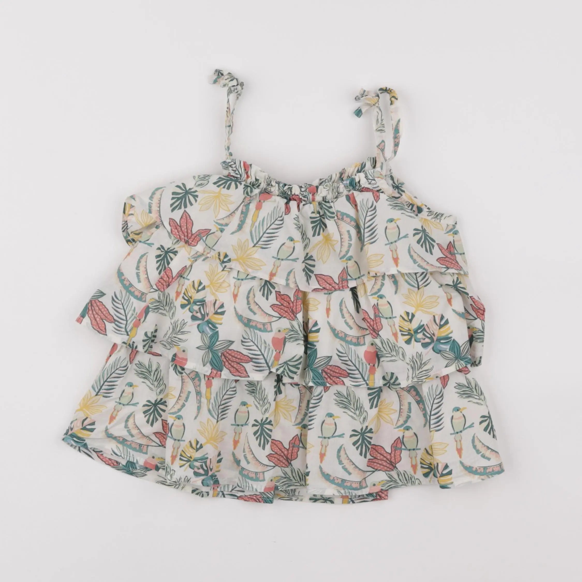 Vertbaudet - blouse multicolore - 8 ans