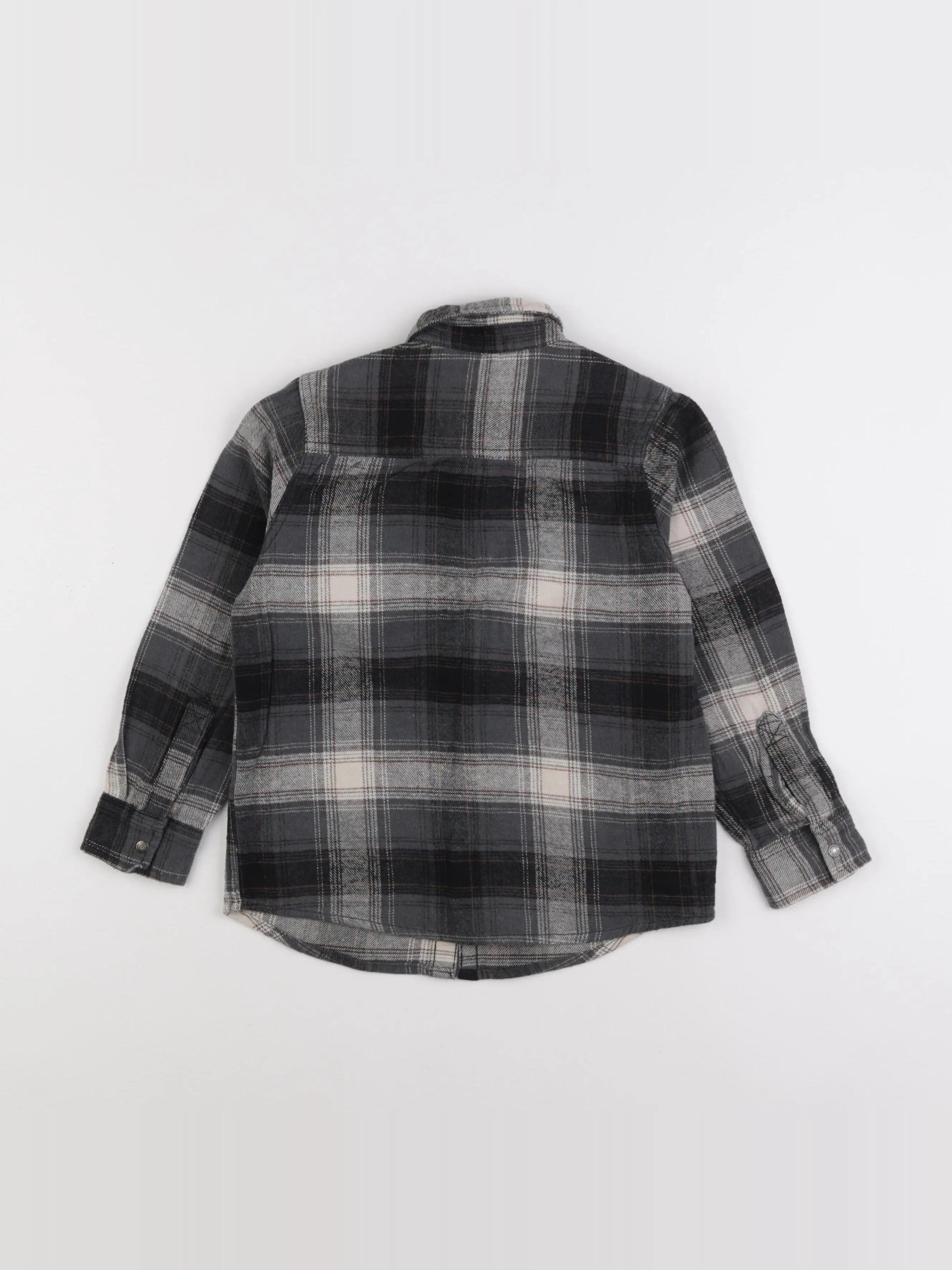 Vertbaudet - chemise noir - 8 ans