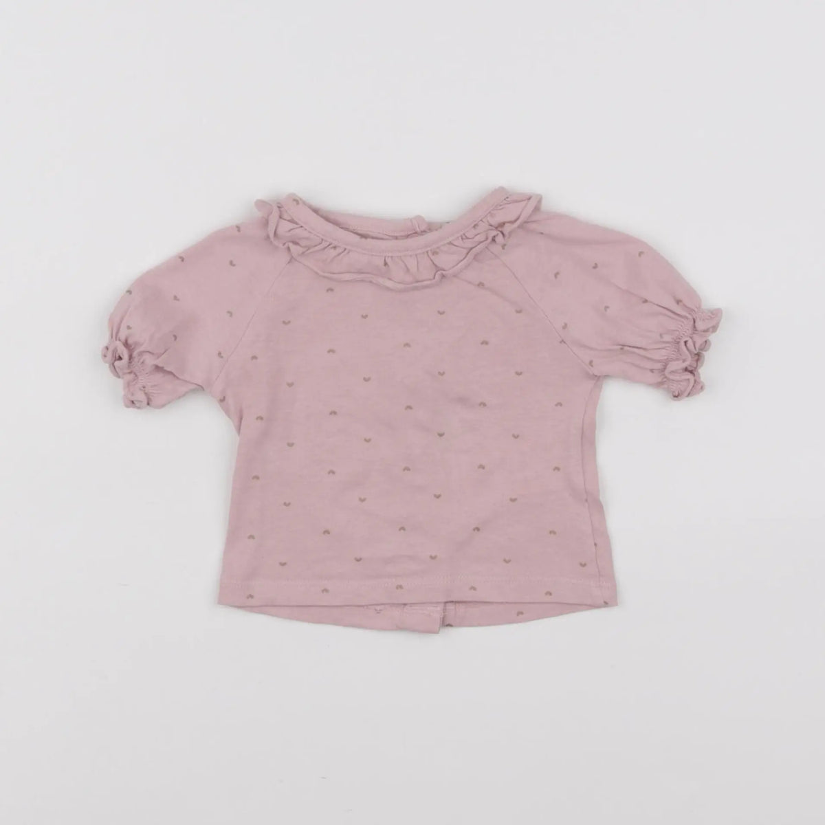 Vertbaudet - tee-shirt rose - 3 mois