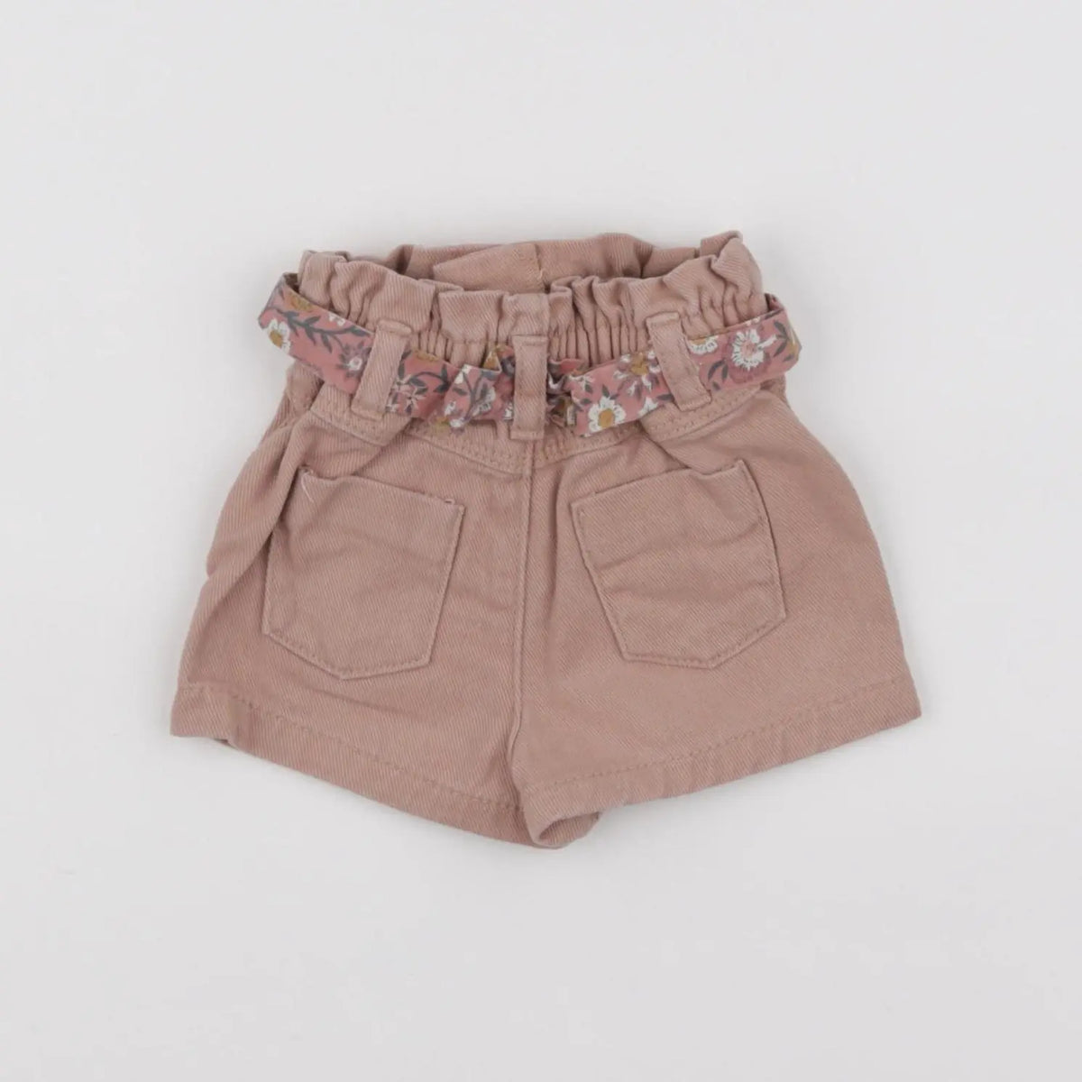 Vertbaudet - short marron - 3 mois
