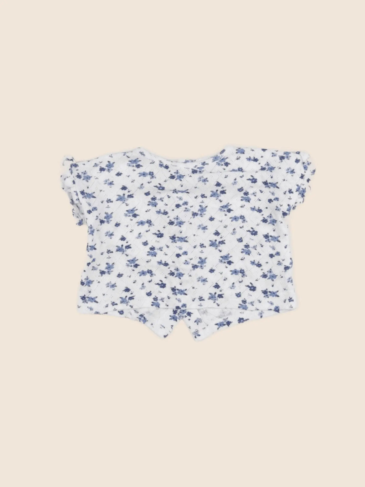 Vertbaudet - tee-shirt bleu - 3 mois