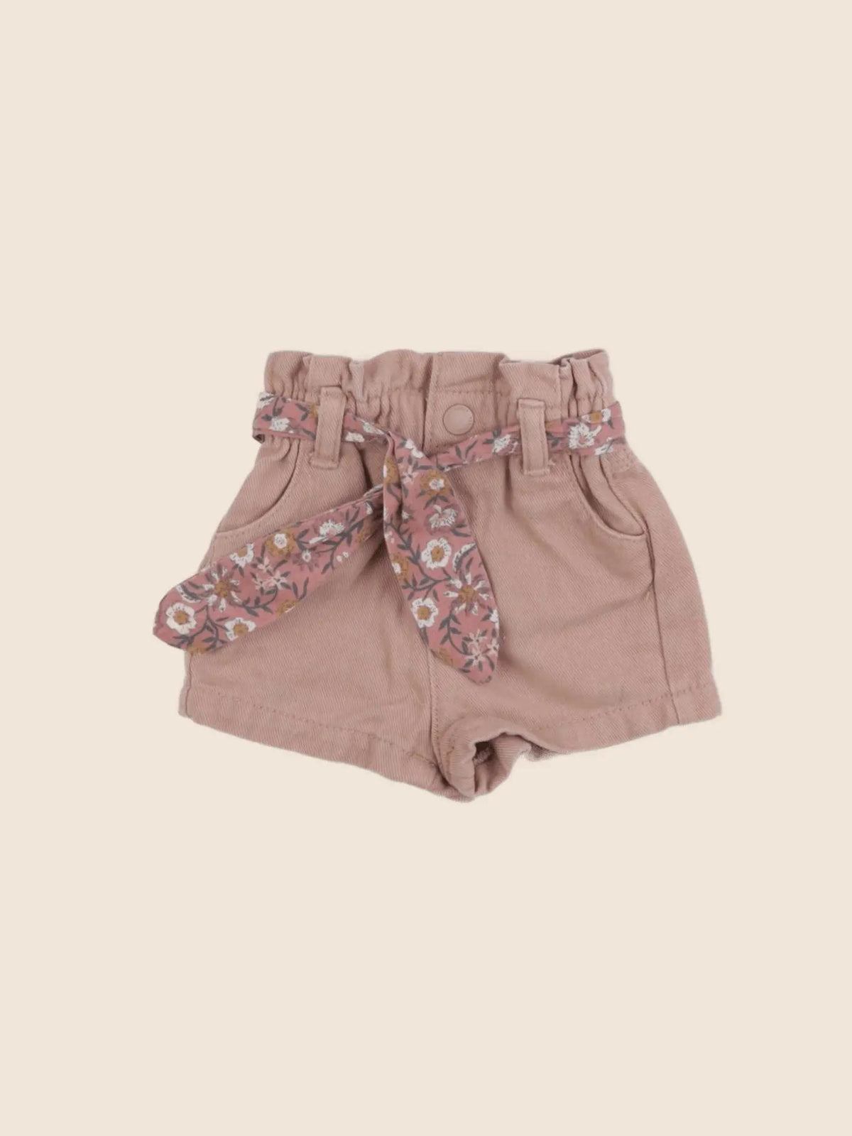 Vertbaudet - short marron - 3 mois