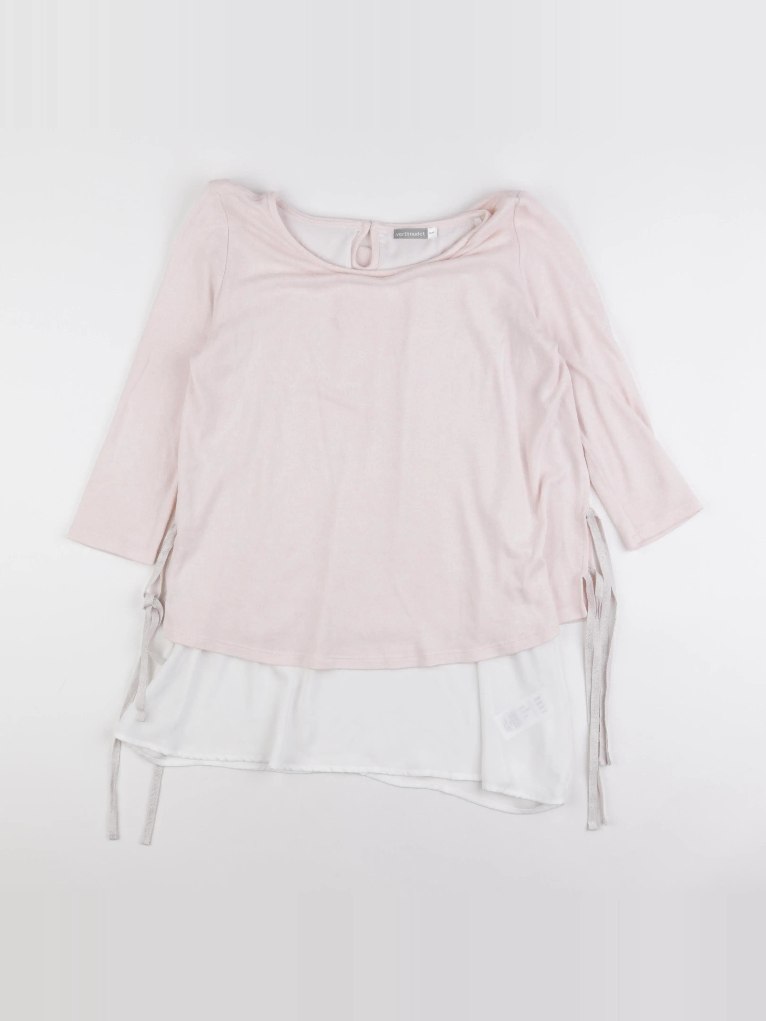 Vertbaudet - pull grossesse rose - 38 à 40