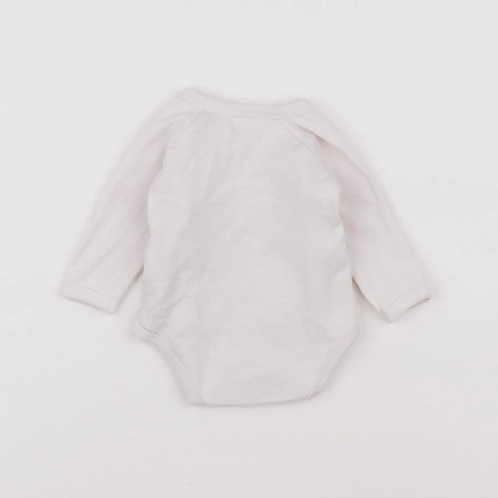 Vertbaudet - body blanc, rose - 3 mois