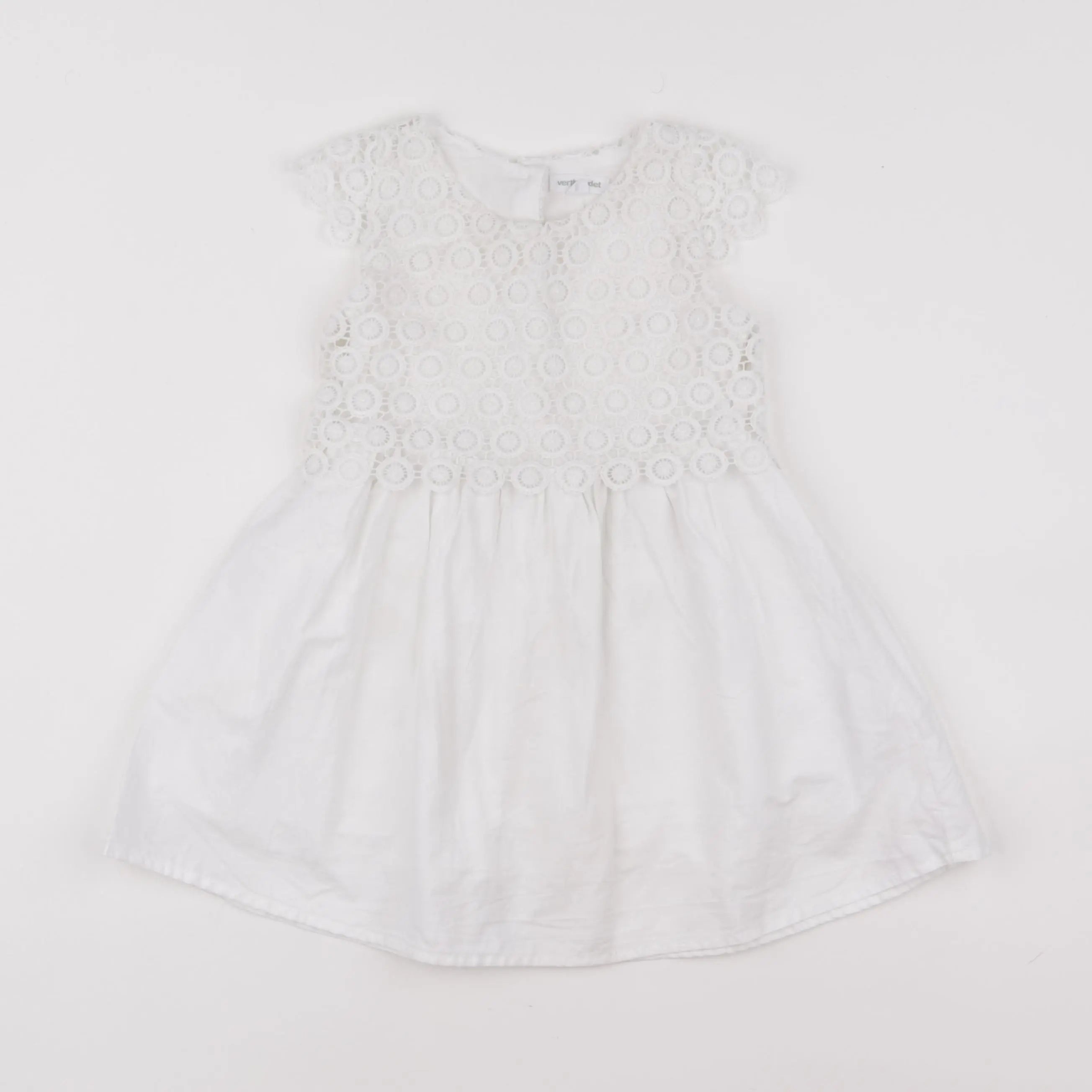 Vertbaudet - robe blanc - 3 ans