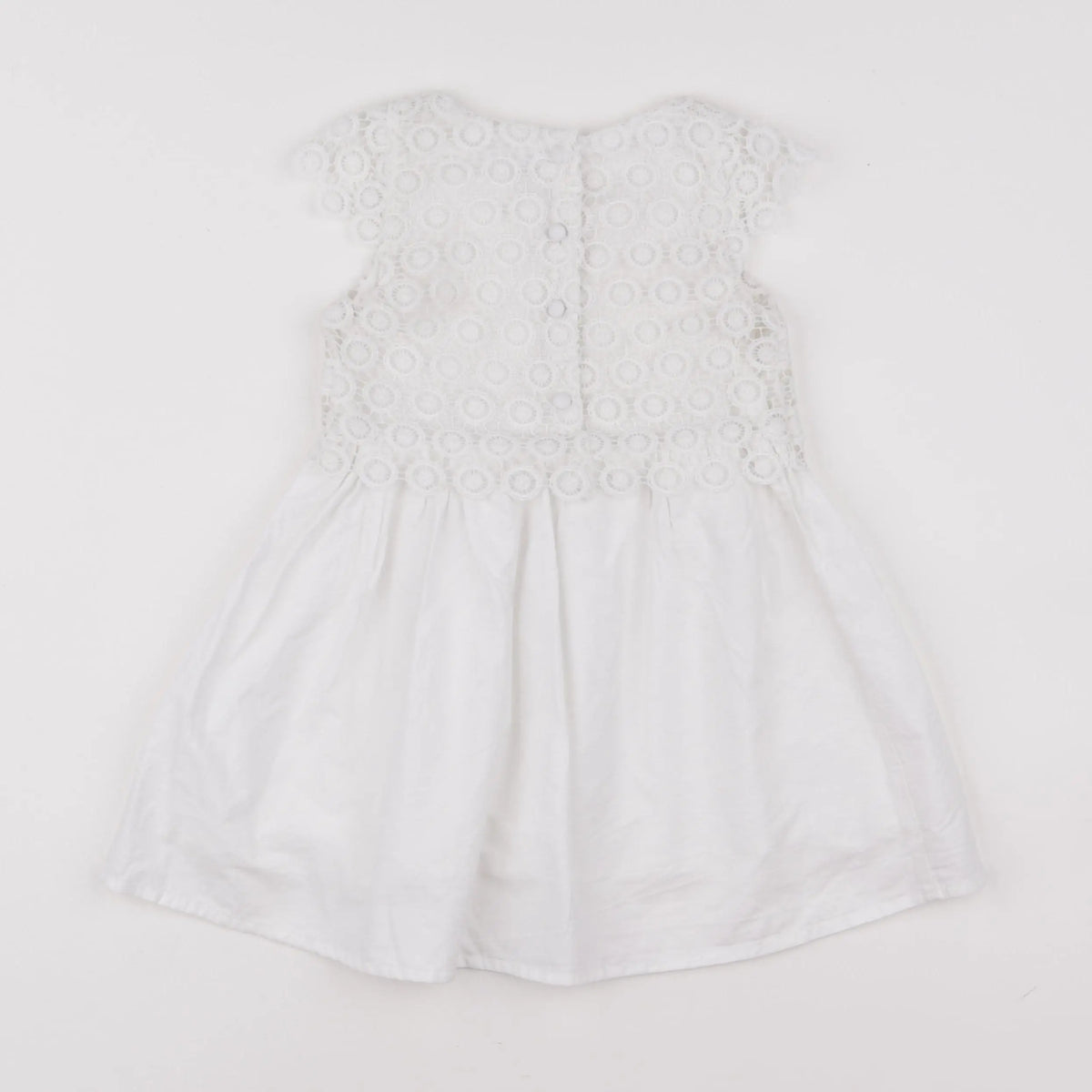 Vertbaudet - robe blanc - 3 ans