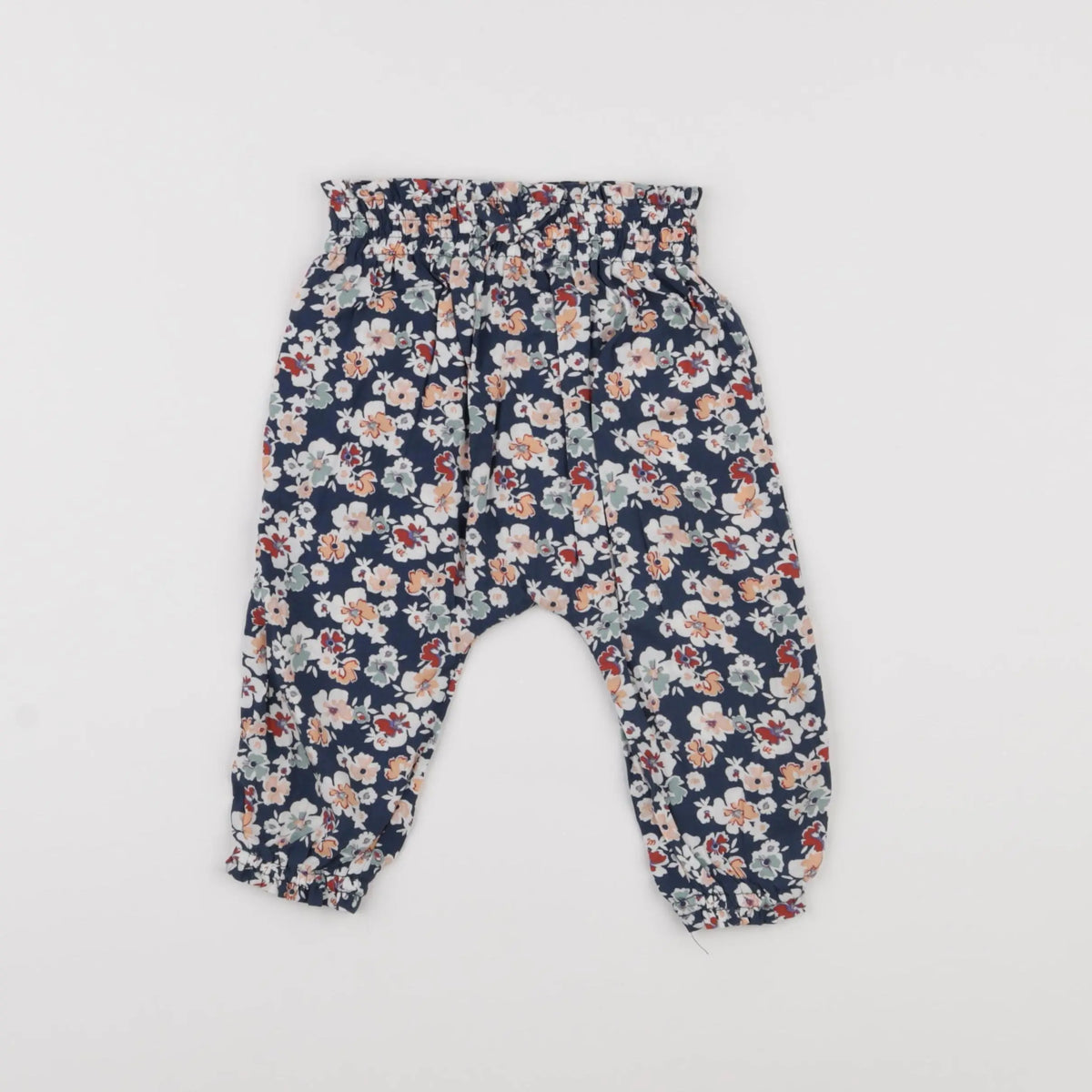 Vertbaudet - pantalon multicolore - 12 mois