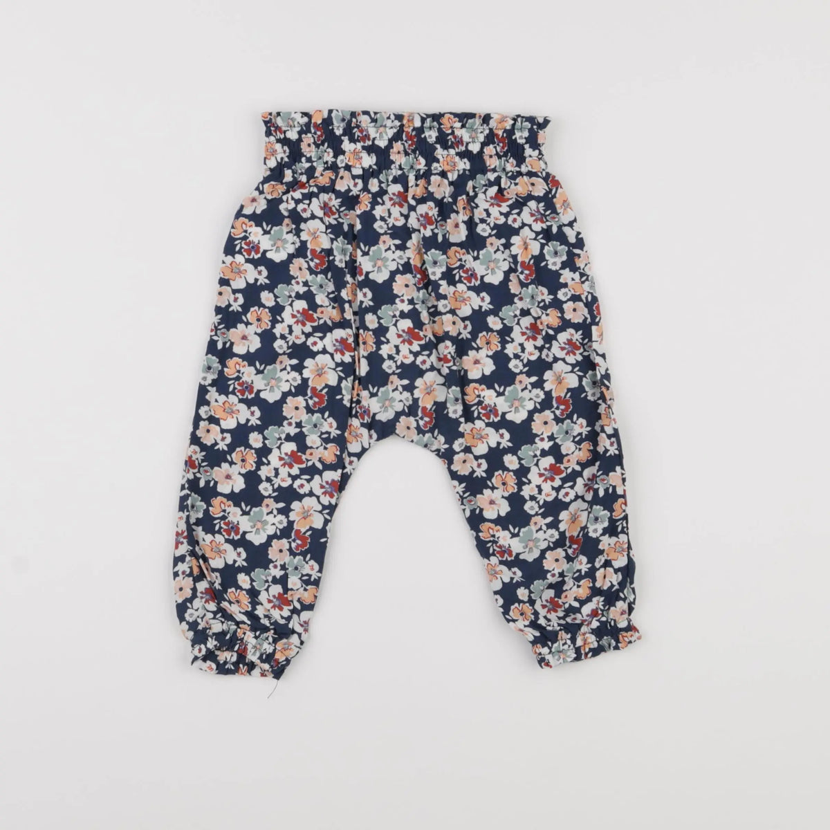 Vertbaudet - pantalon multicolore - 12 mois