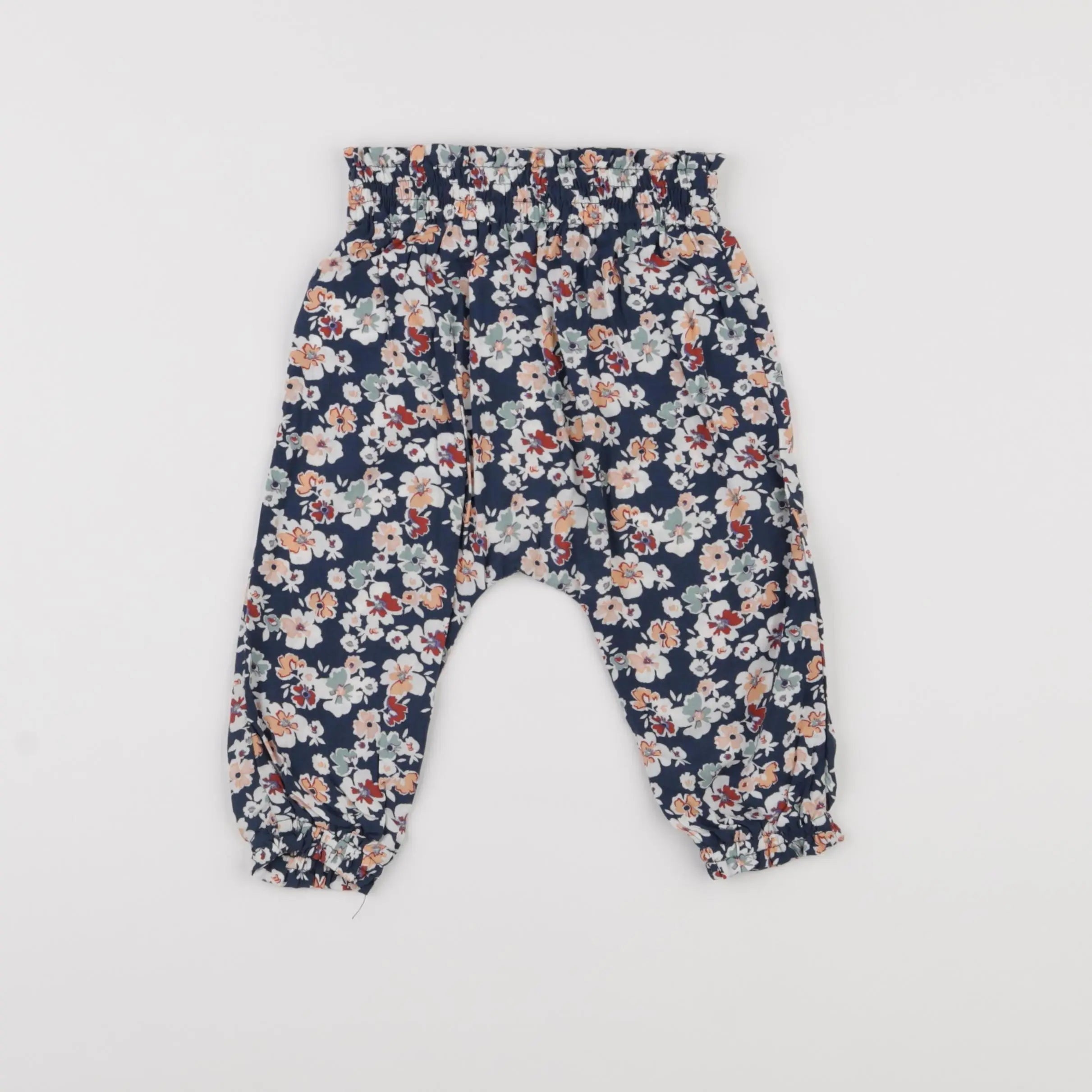 Vertbaudet - pantalon multicolore - 12 mois