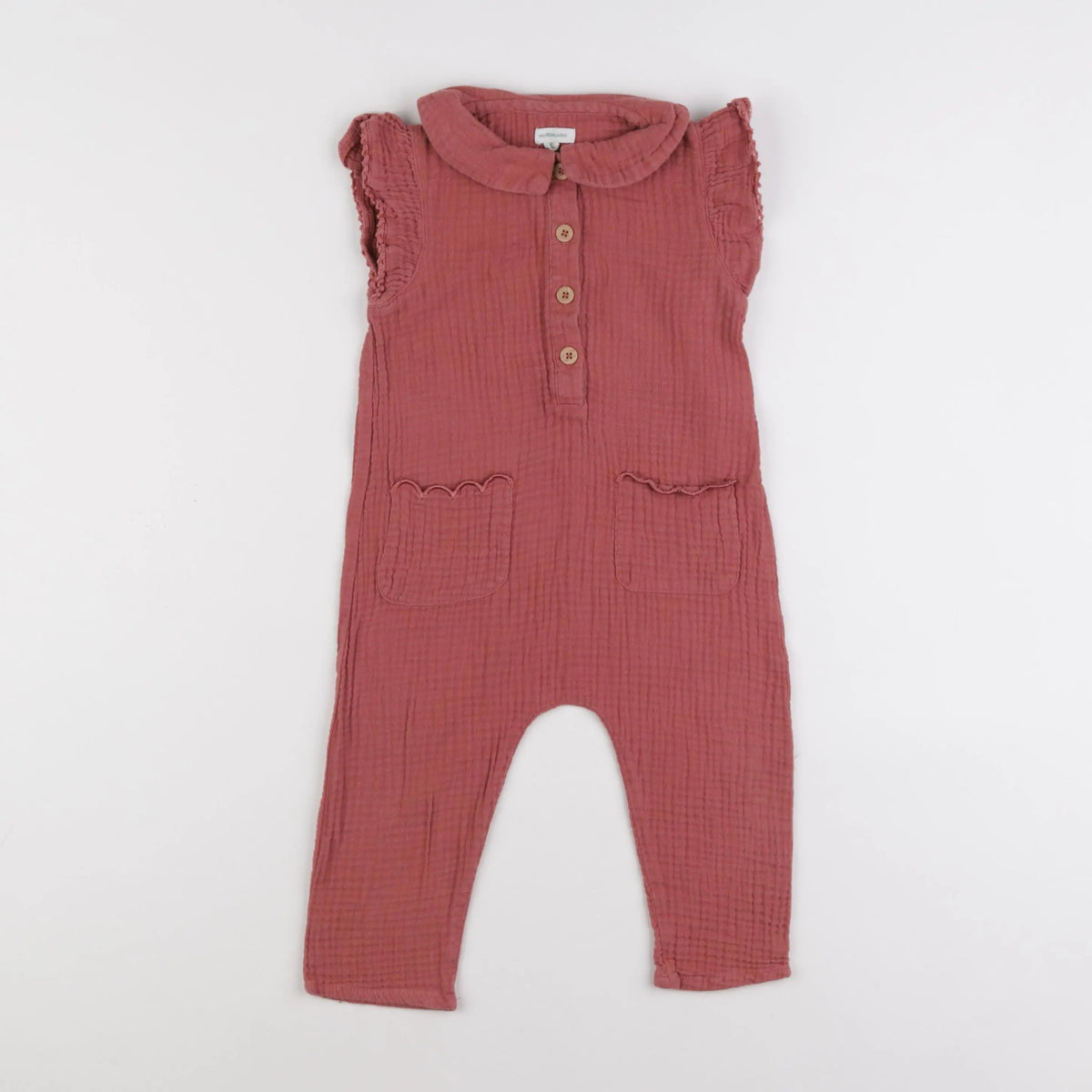 Vertbaudet - combinaison rose - 24 mois