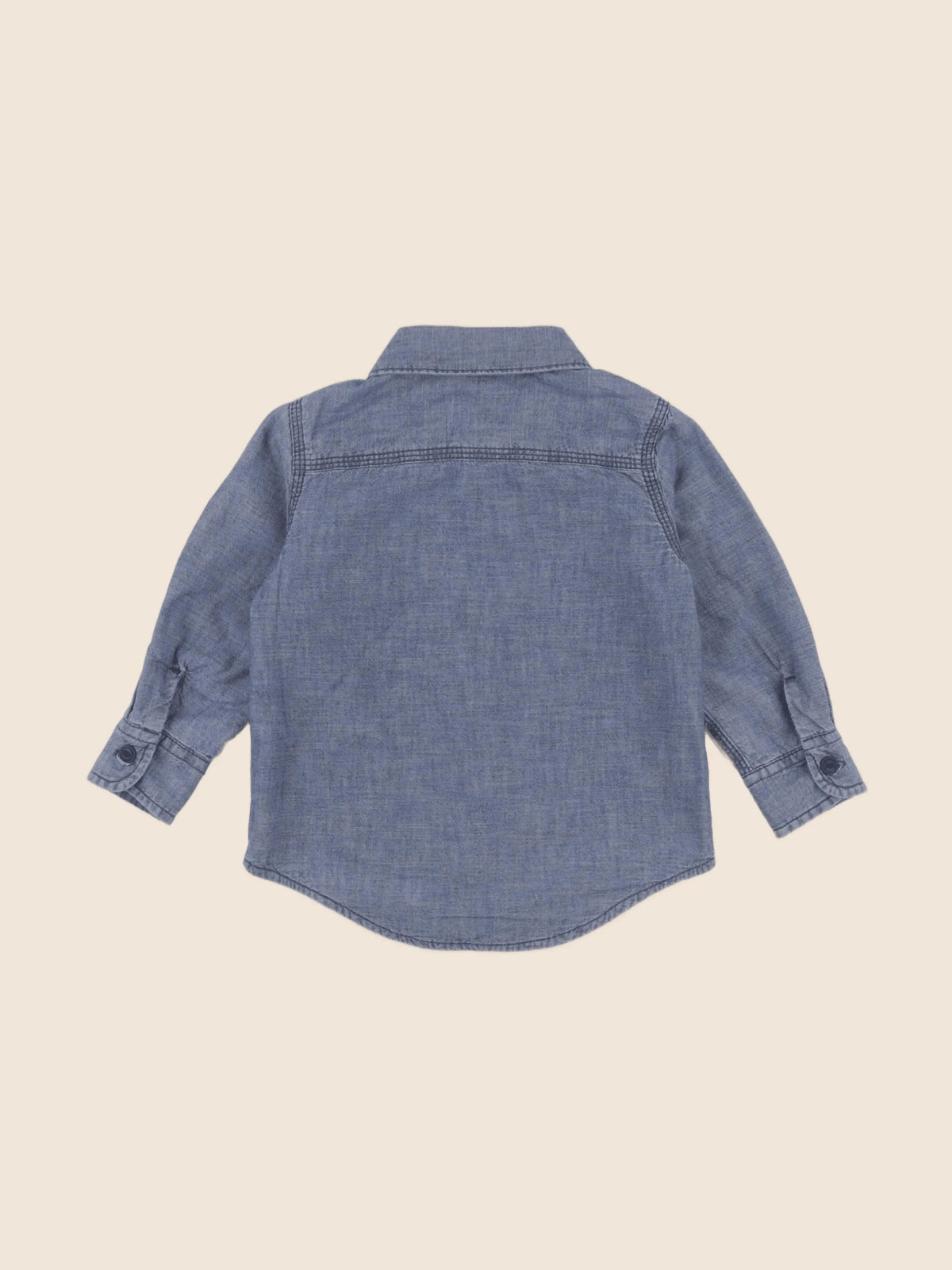 GAP - chemise bleu - 18/24 mois