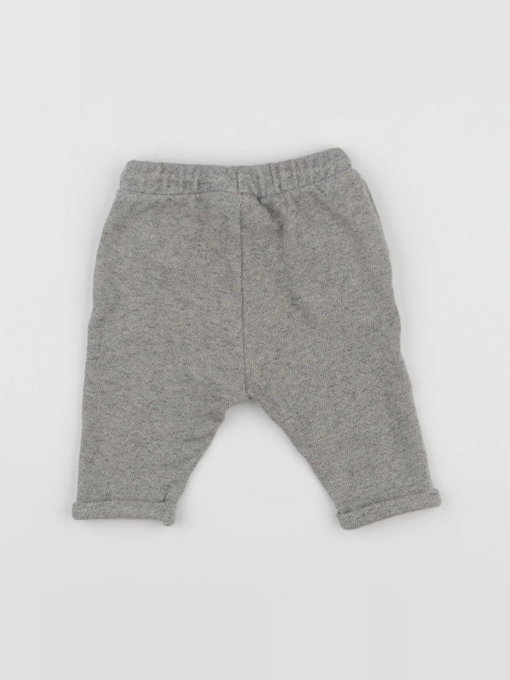 Zara - pantalon gris - 3/6 mois