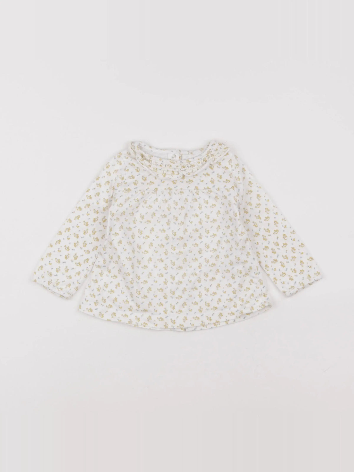 Cyrillus - tee-shirt beige - 12 mois