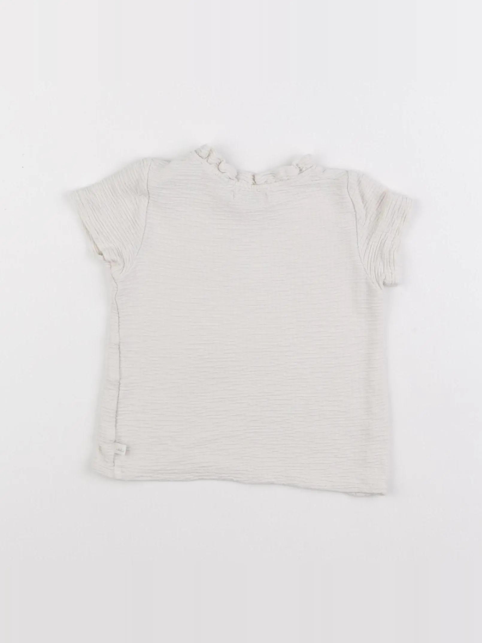 IKKS - tee-shirt beige - 12 mois