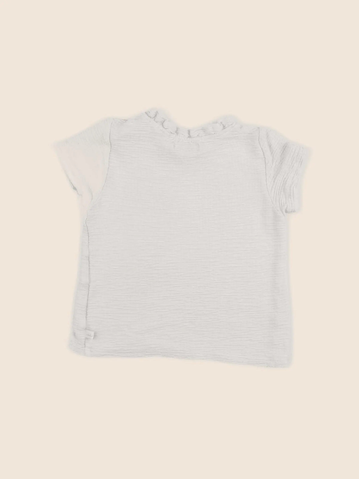 IKKS - tee-shirt beige - 12 mois