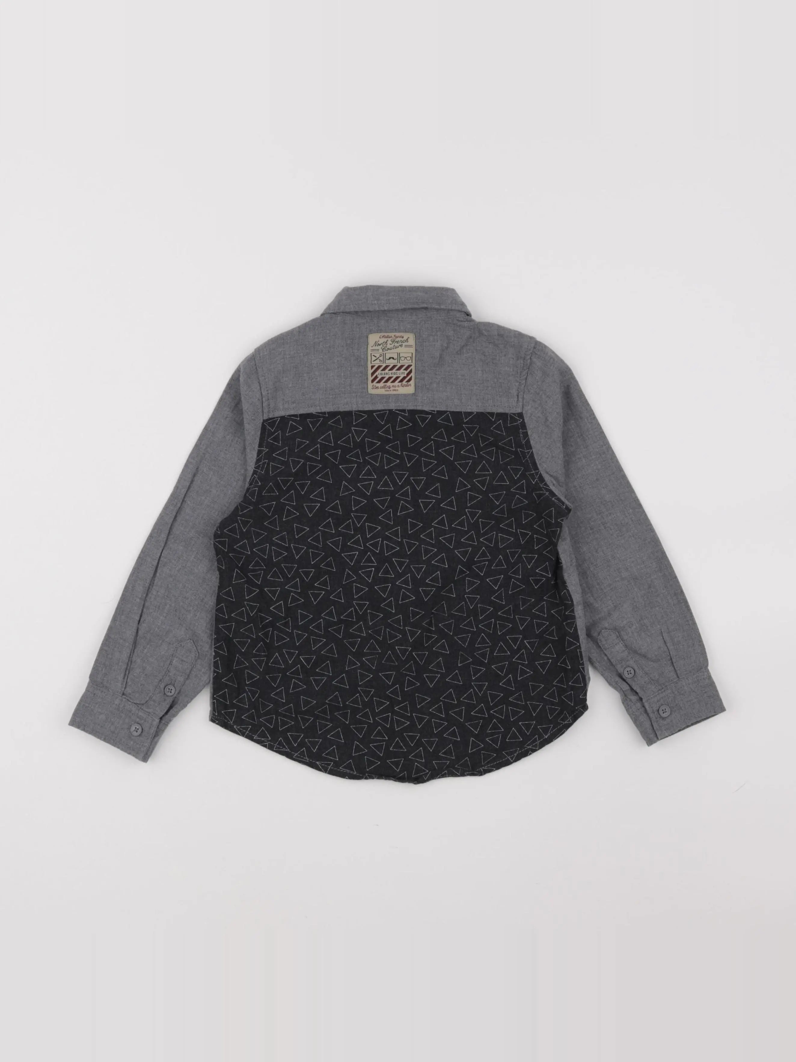 Tape à l'oeil - chemise gris - 3 ans