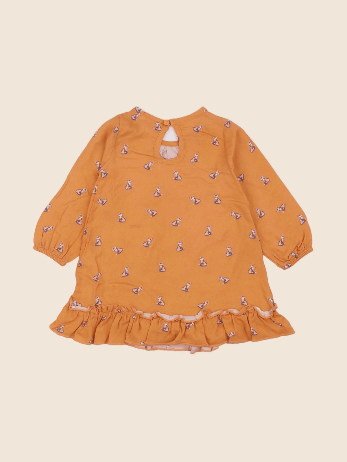 Iglo + Indi - robe orange - 24/36 mois