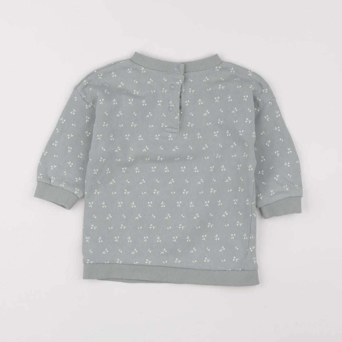 Vertbaudet - robe vert - 12 mois