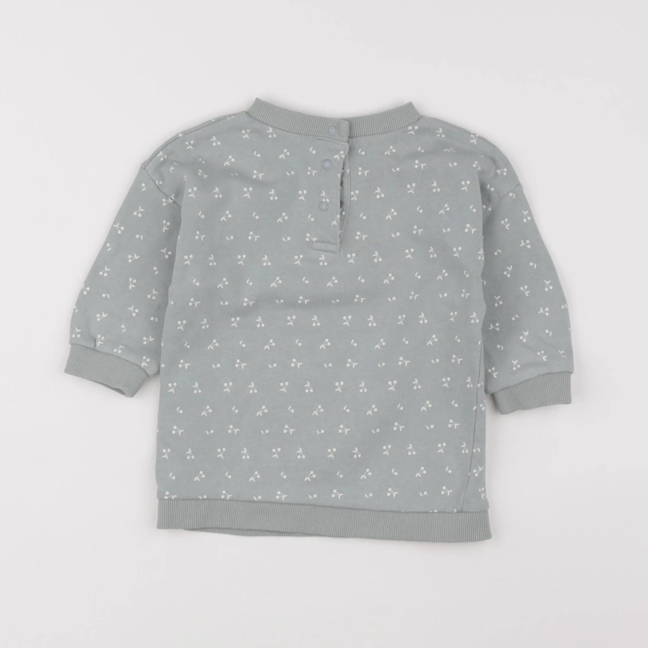 Vertbaudet - robe vert - 12 mois