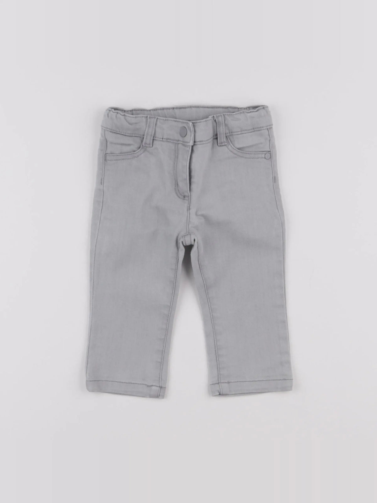 Jacadi - jean gris - 12 mois