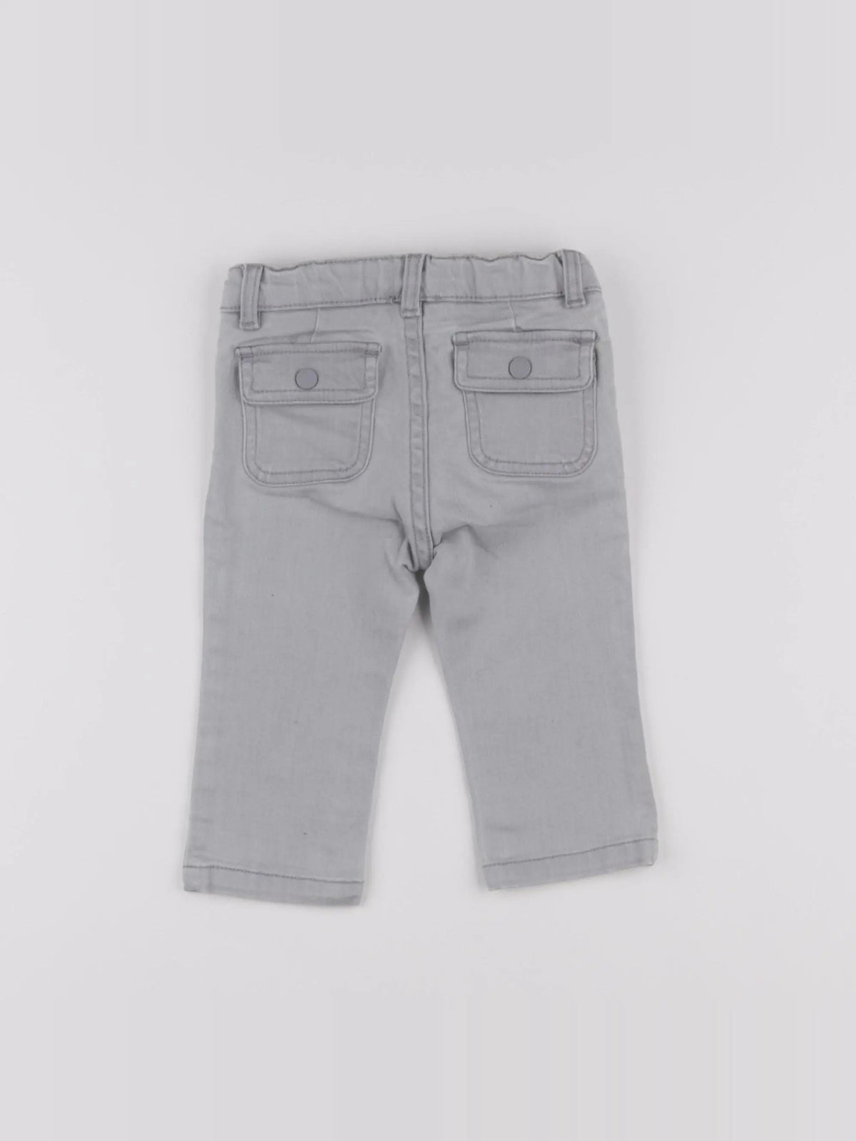 Jacadi - jean gris - 12 mois