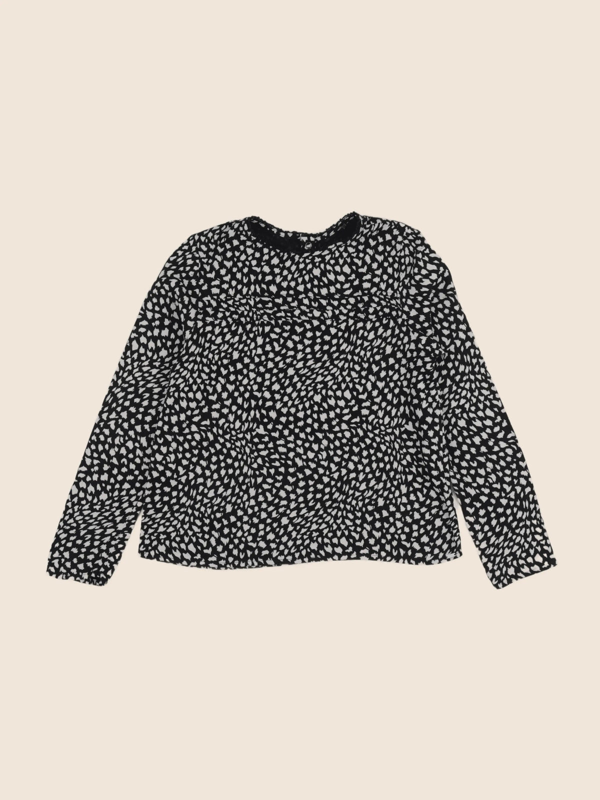 IKKS - blouse noir - 10 ans