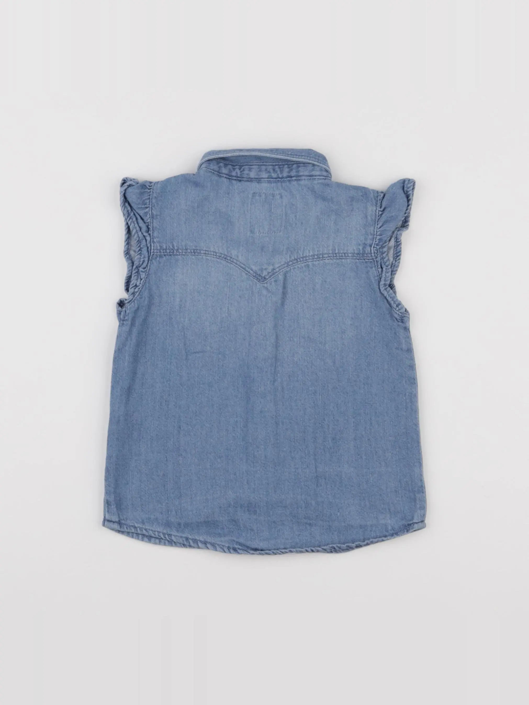 Levi's - chemise bleu - 24 mois