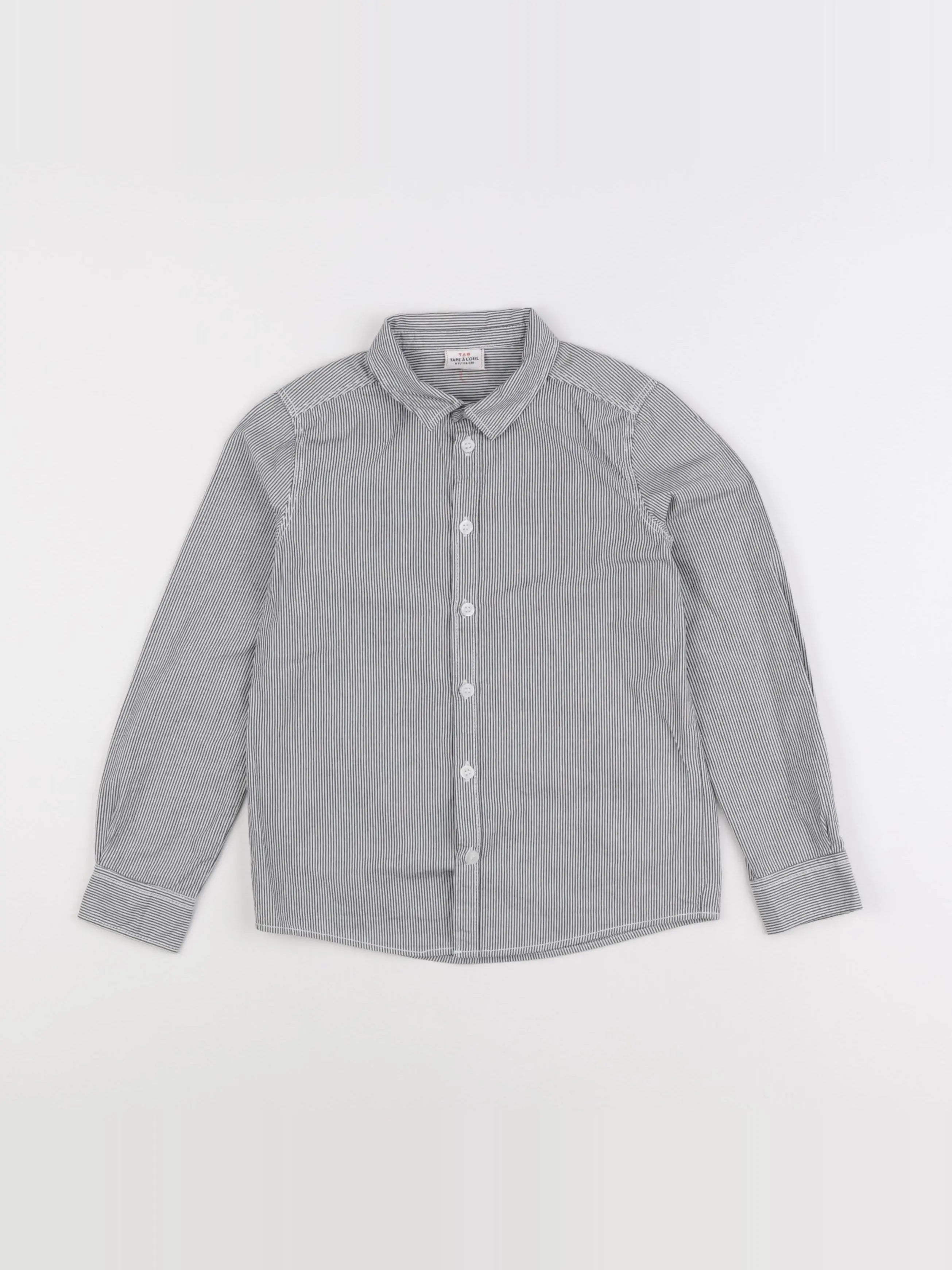 Tape à l'oeil - chemise gris - 6 ans
